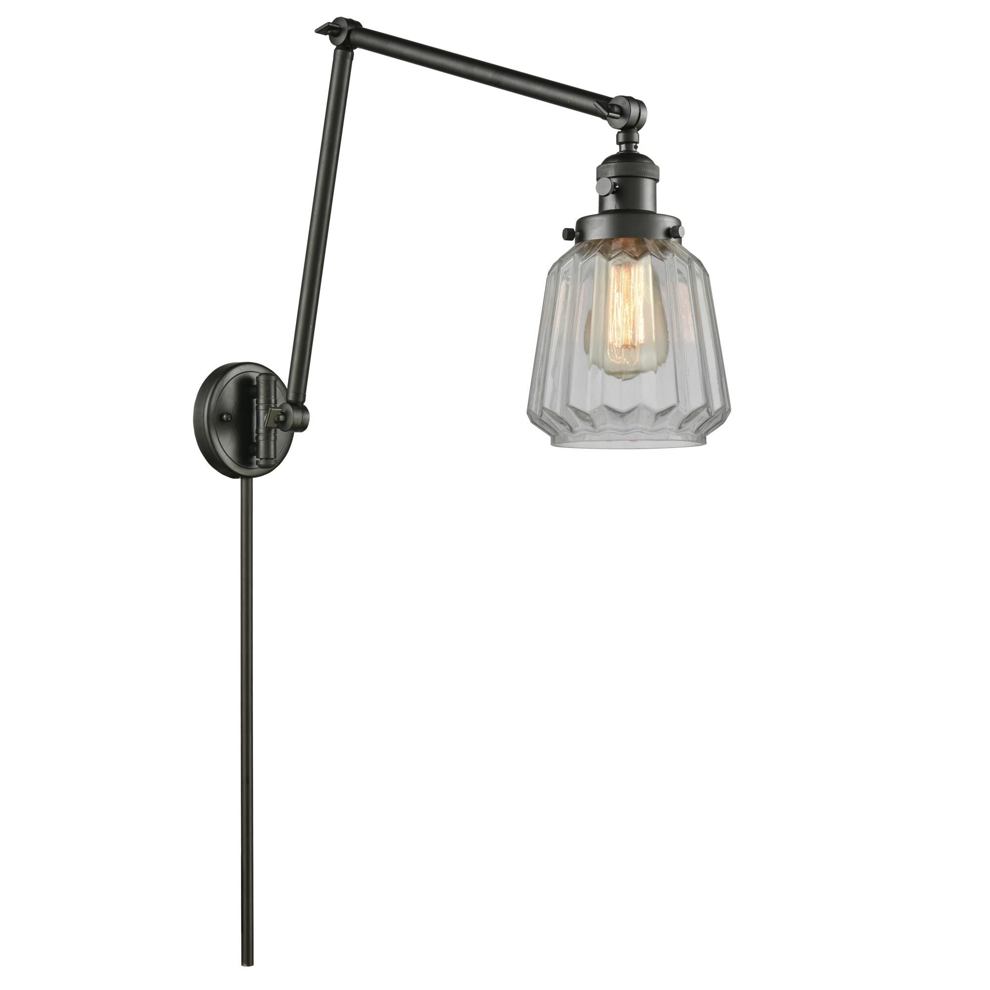 Innovations Lighting Bruno Marashlian Chatham Wall Swing Lamp Chatham - 238-OB-G142 - Restoration-Vintage
