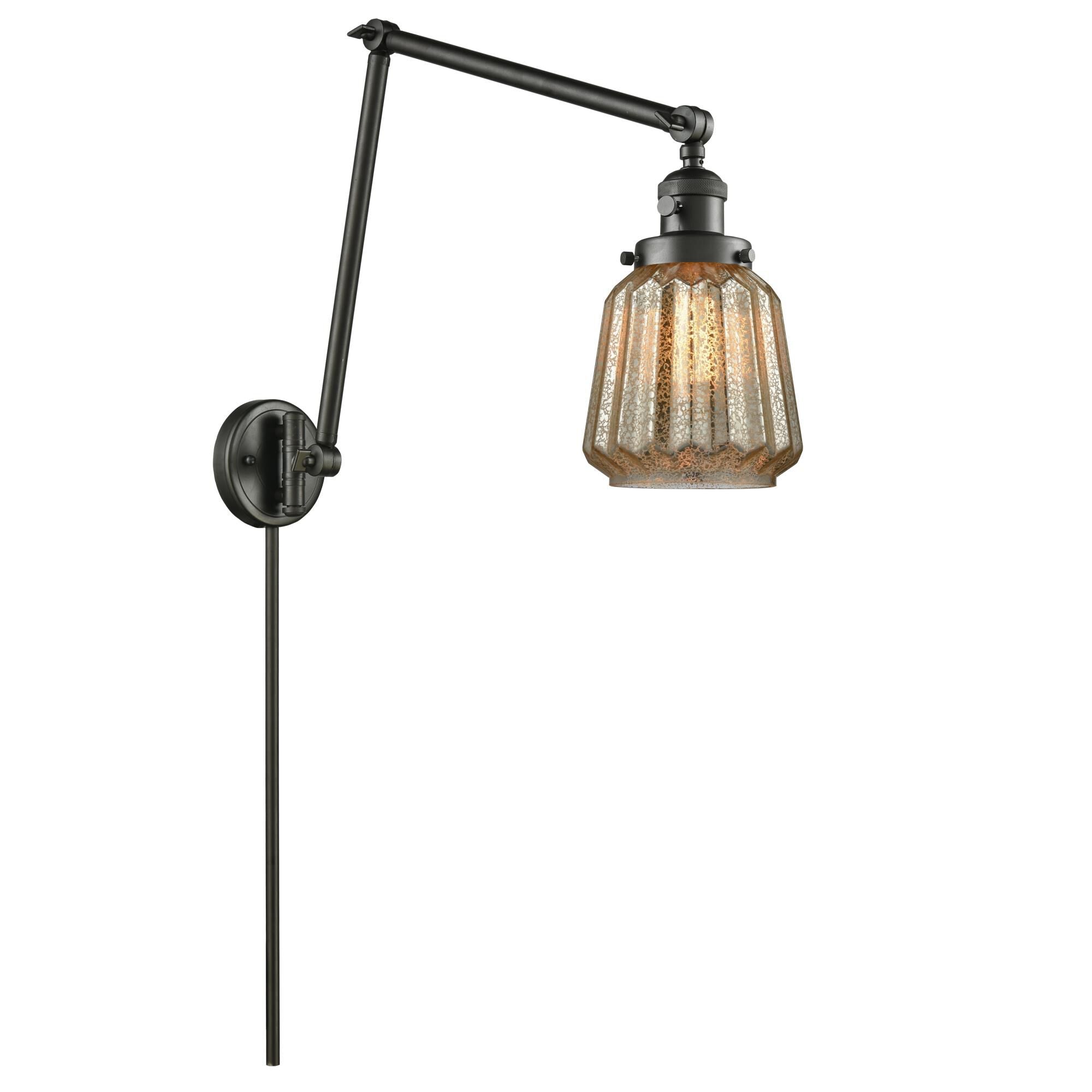 Innovations Lighting Bruno Marashlian Chatham Wall Swing Lamp Chatham - 238-OB-G146 - Restoration-Vintage