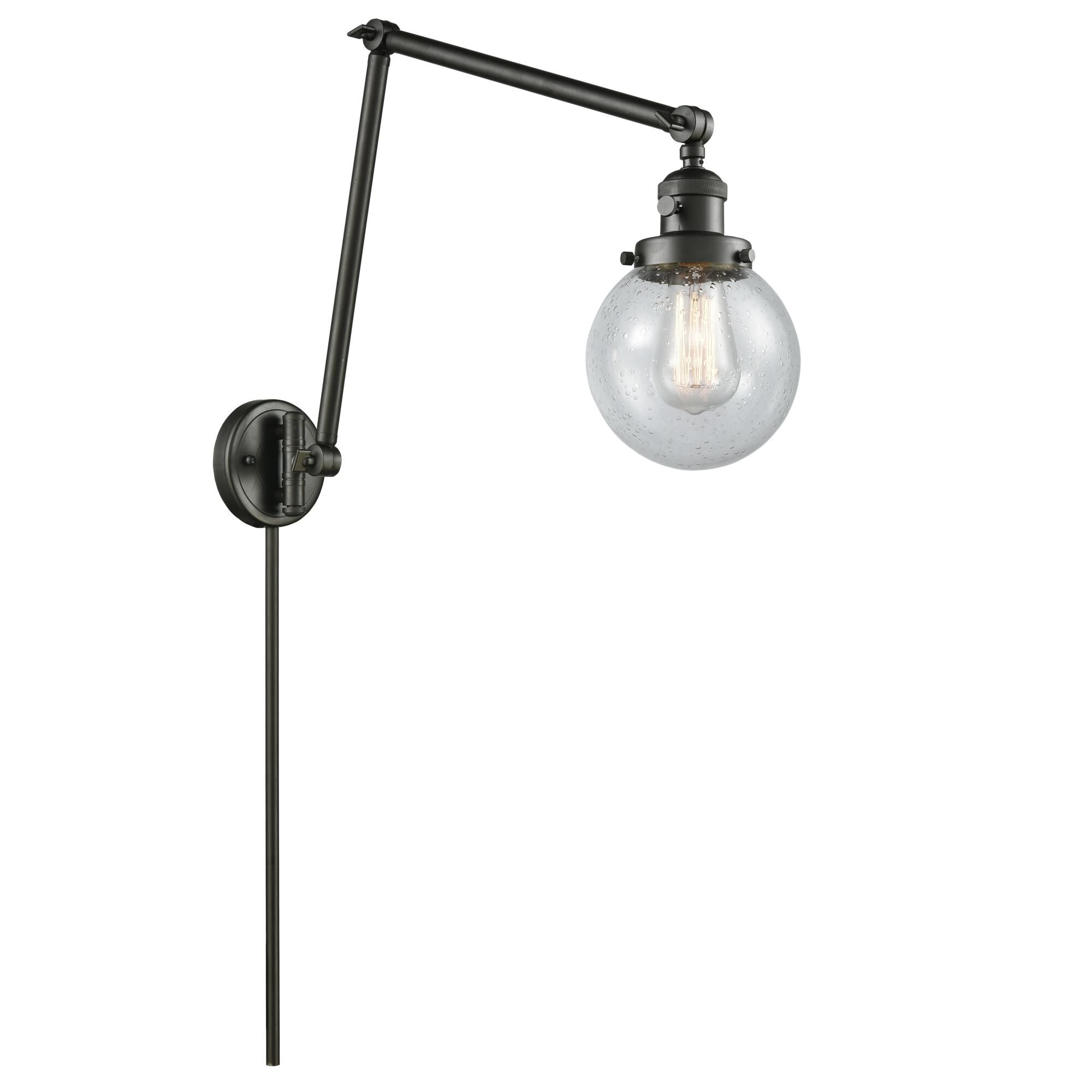 Innovations Lighting Bruno Marashlian Beacon Wall Swing Lamp Beacon - 238-OB-G204-6 - Transitional