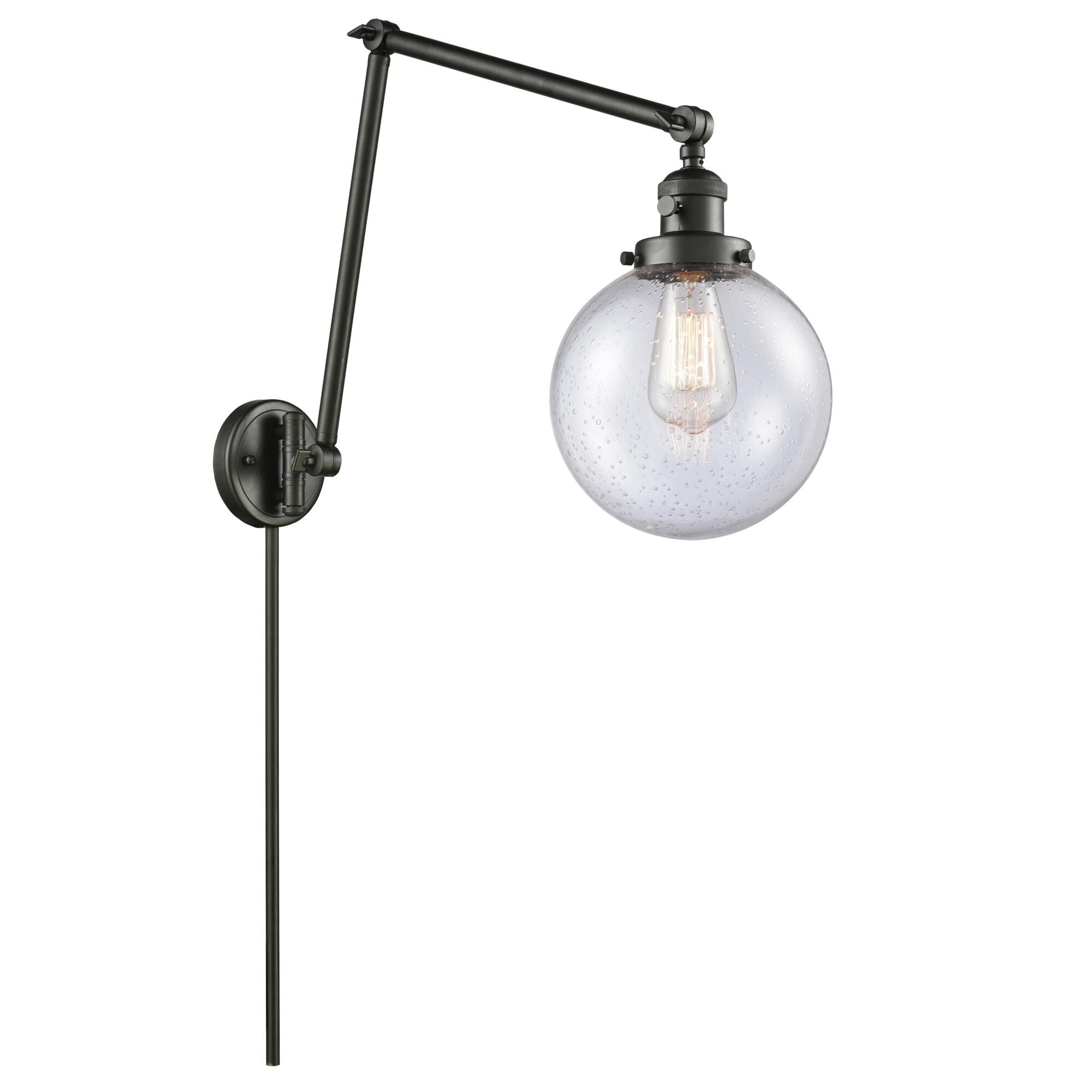 Innovations Lighting Bruno Marashlian Beacon Wall Swing Lamp Beacon - 238-OB-G204-8 - Transitional