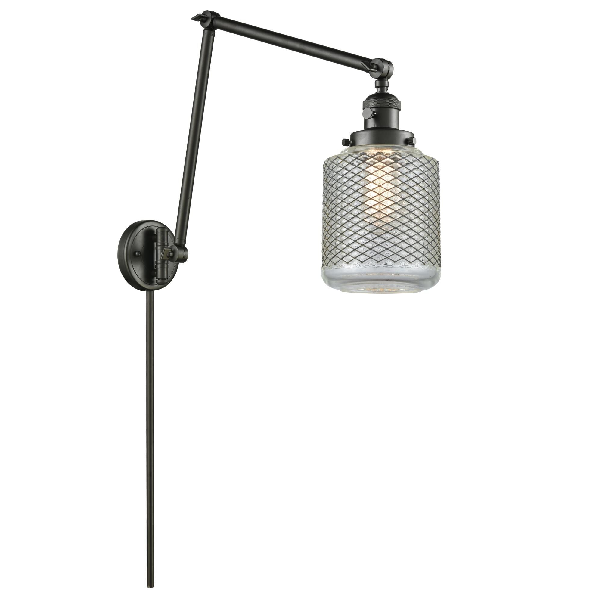 Innovations Lighting Bruno Marashlian Stanton Wall Swing Lamp Stanton - 238-OB-G262 - Restoration-Vintage