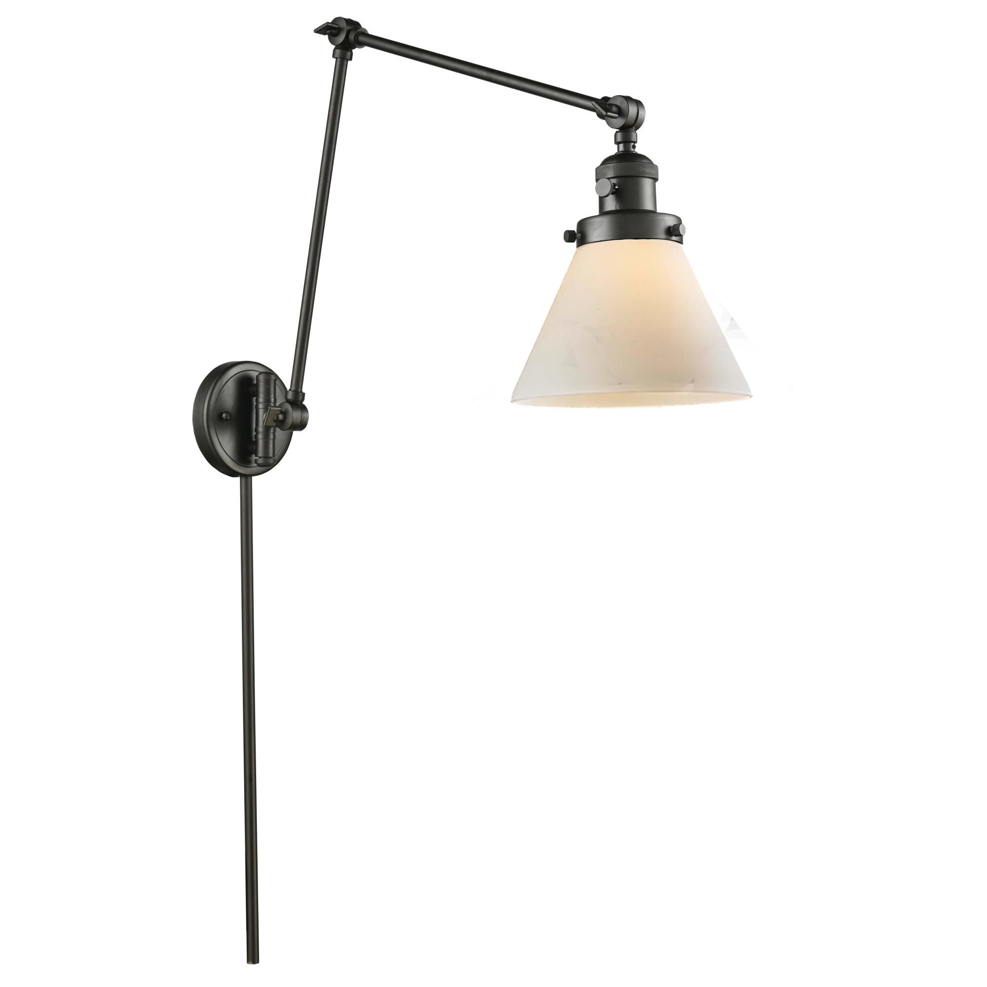 Innovations Lighting Bruno Marashlian Large Cone Wall Swing Lamp Large Cone - 238-OB-G41 - Restoration-Vintage