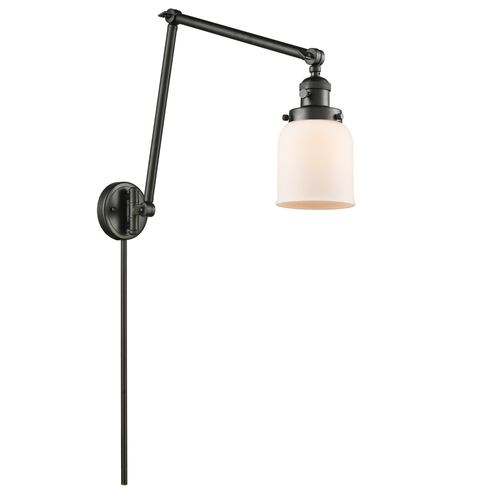 Innovations Lighting Bruno Marashlian Small Bell Wall Swing Lamp Small Bell - 238-OB-G51 - Restoration-Vintage