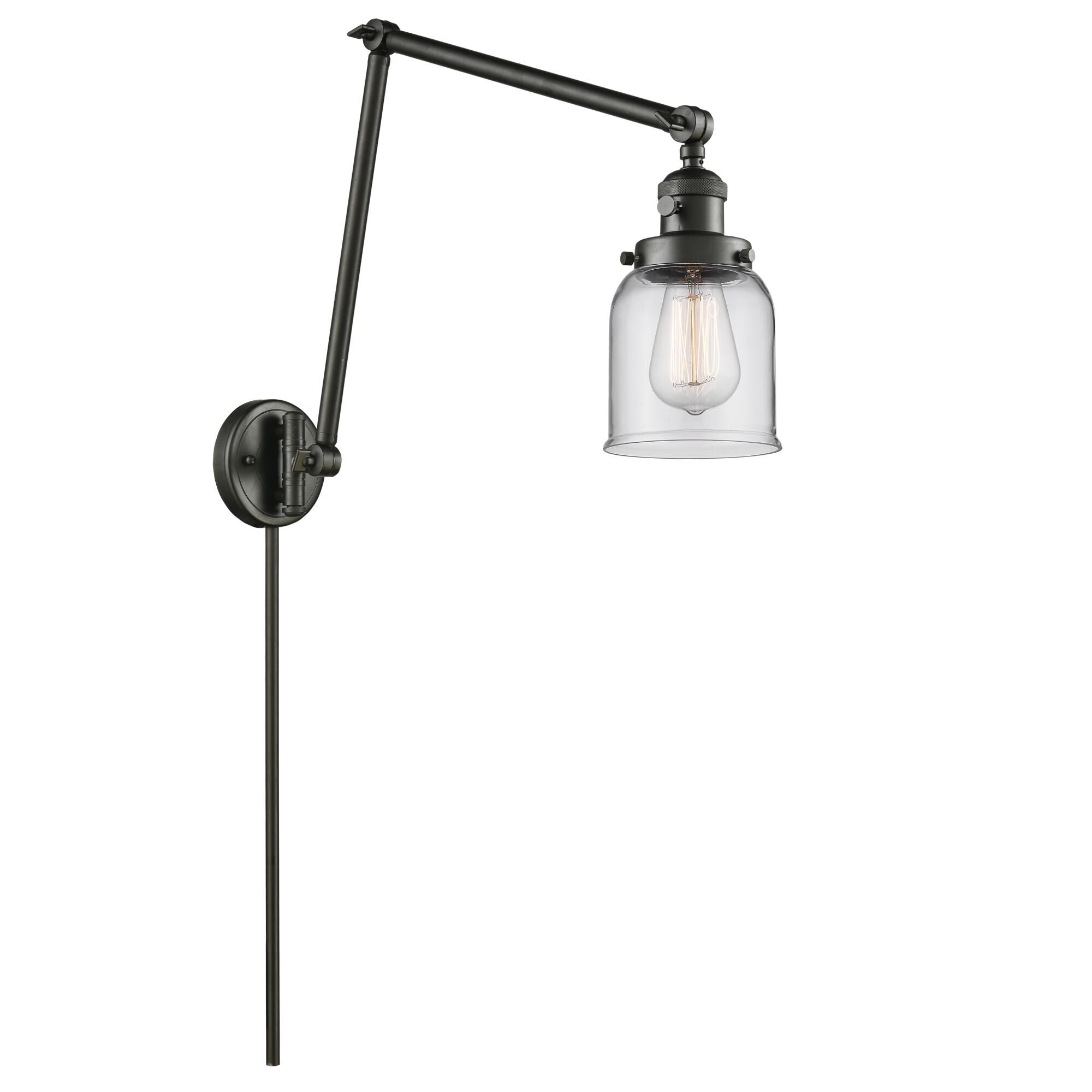 Innovations Lighting Bruno Marashlian Small Bell Wall Swing Lamp Small Bell - 238-OB-G52 - Restoration-Vintage