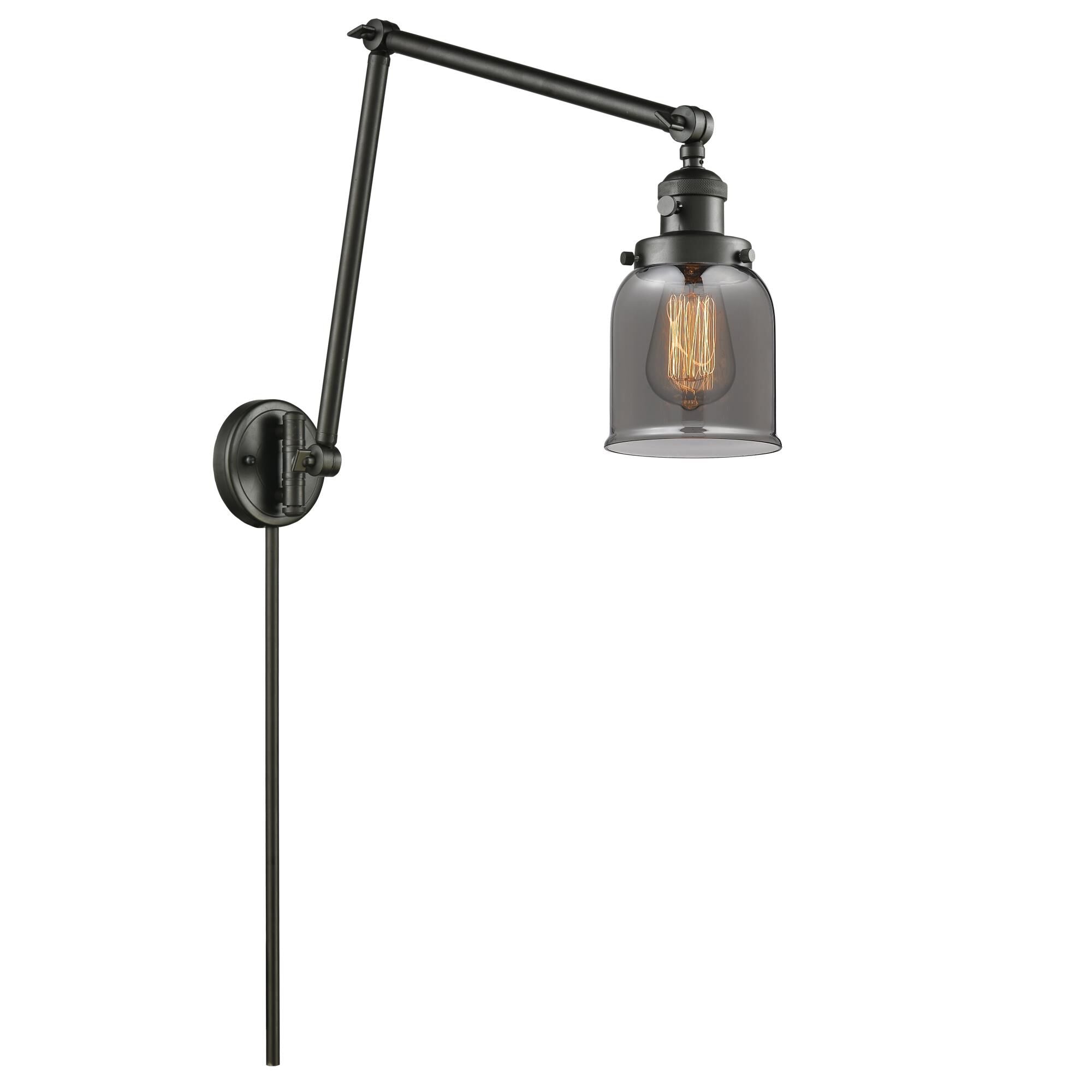 Innovations Lighting Bruno Marashlian Small Bell Wall Swing Lamp Small Bell - 238-OB-G53 - Restoration-Vintage