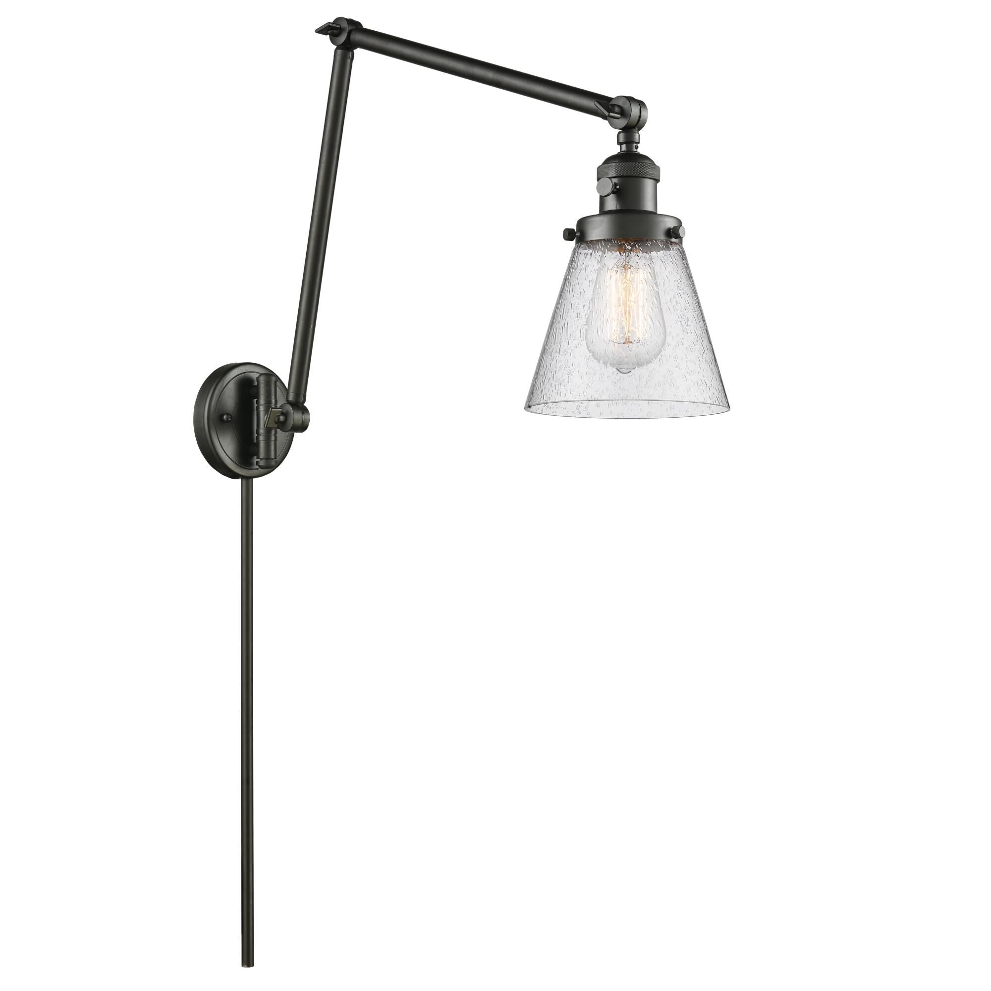 Innovations Lighting Bruno Marashlian Small Cone Wall Swing Lamp Small Cone - 238-OB-G64 - Restoration-Vintage