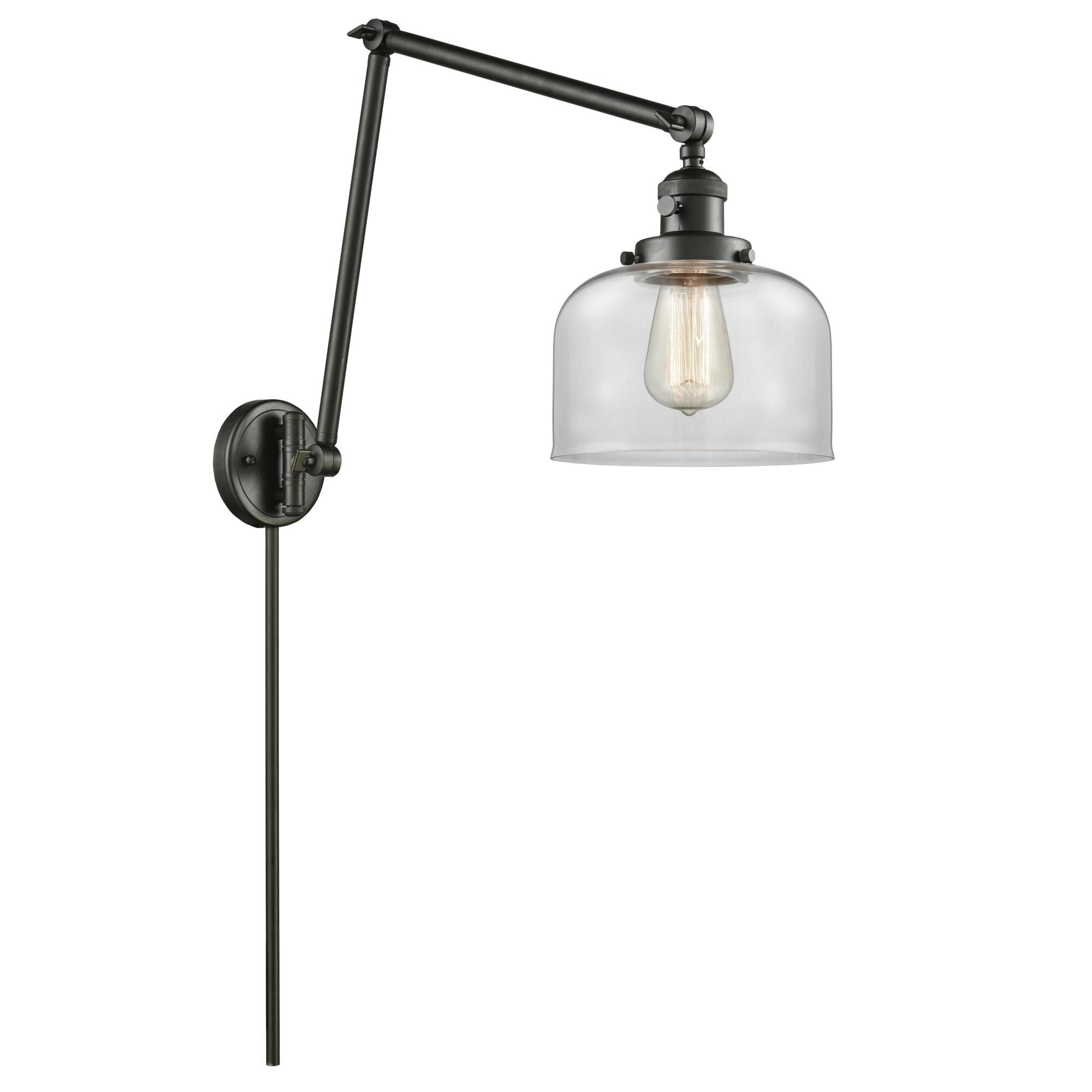 Innovations Lighting Bruno Marashlian Large Bell Wall Swing Lamp Large Bell - 238-OB-G72 - Restoration-Vintage