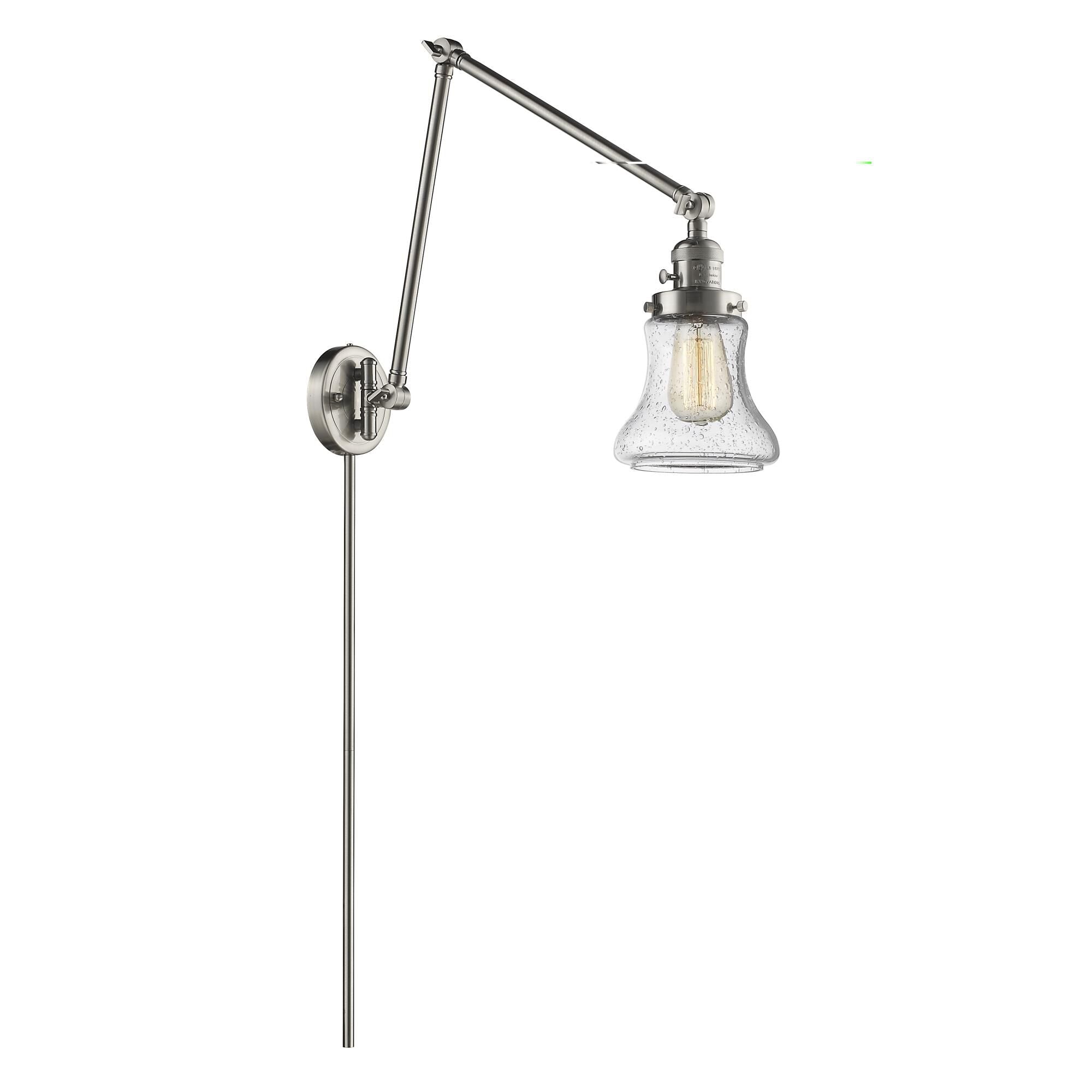 Innovations Lighting Bruno Marashlian Bellmont Wall Swing Lamp Bellmont - 238-SN-G194 - Restoration-Vintage