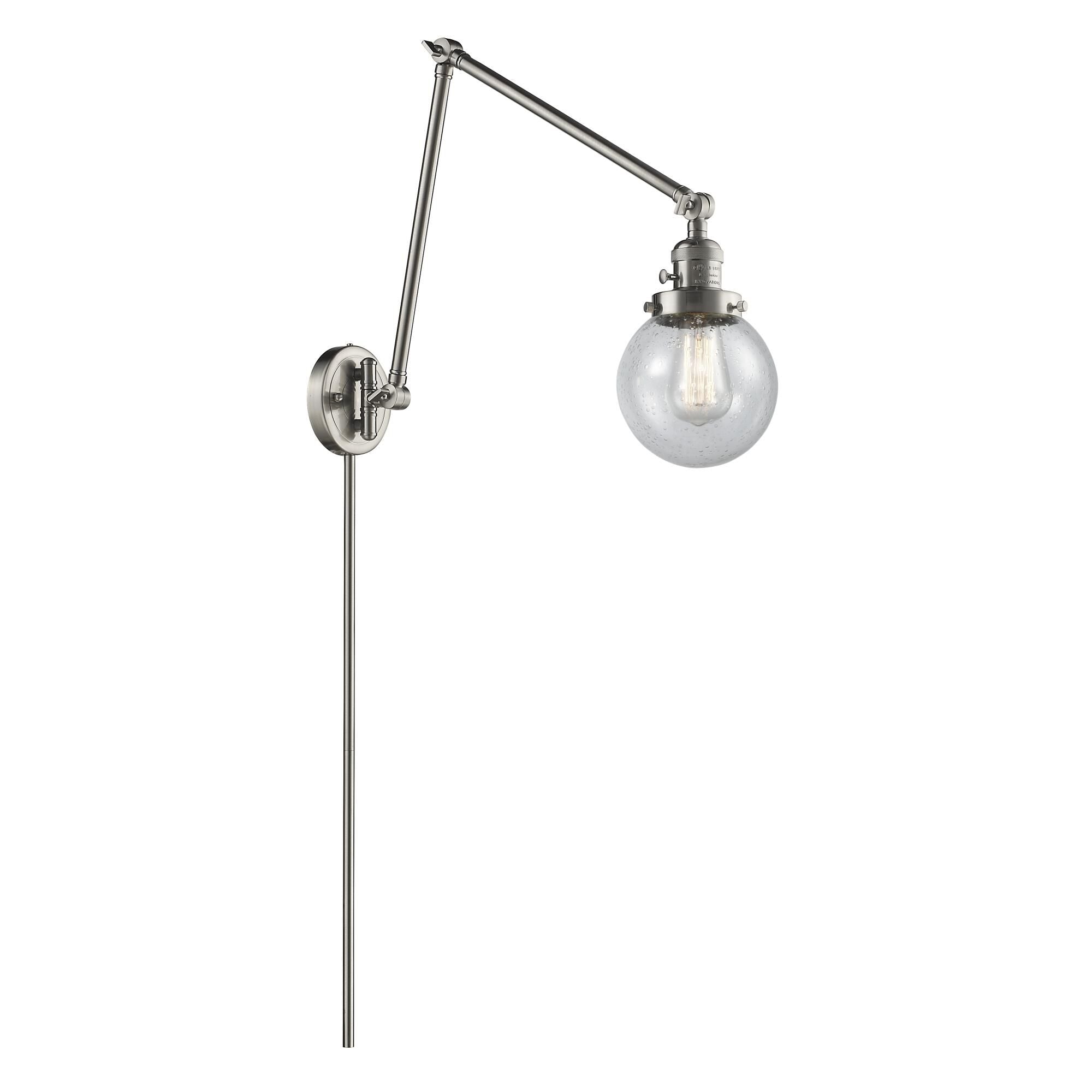 Innovations Lighting Bruno Marashlian Beacon Wall Swing Lamp Beacon - 238-SN-G204-6 - Transitional