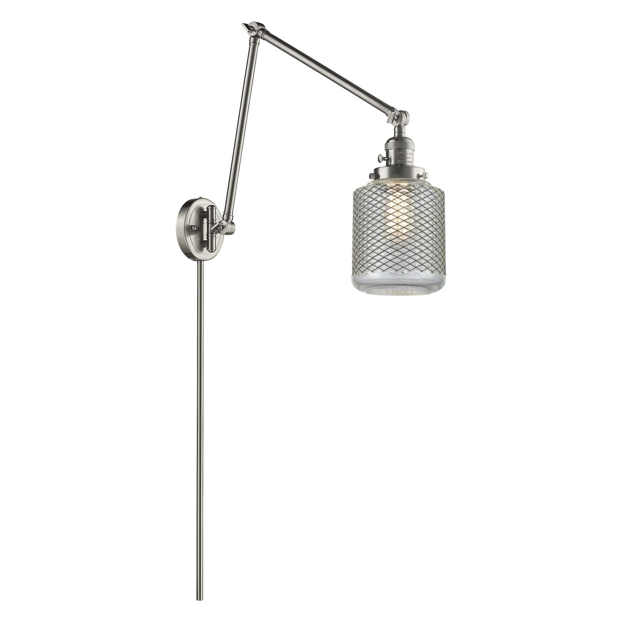 Innovations Lighting Bruno Marashlian Stanton Wall Swing Lamp Stanton - 238-SN-G262 - Restoration-Vintage