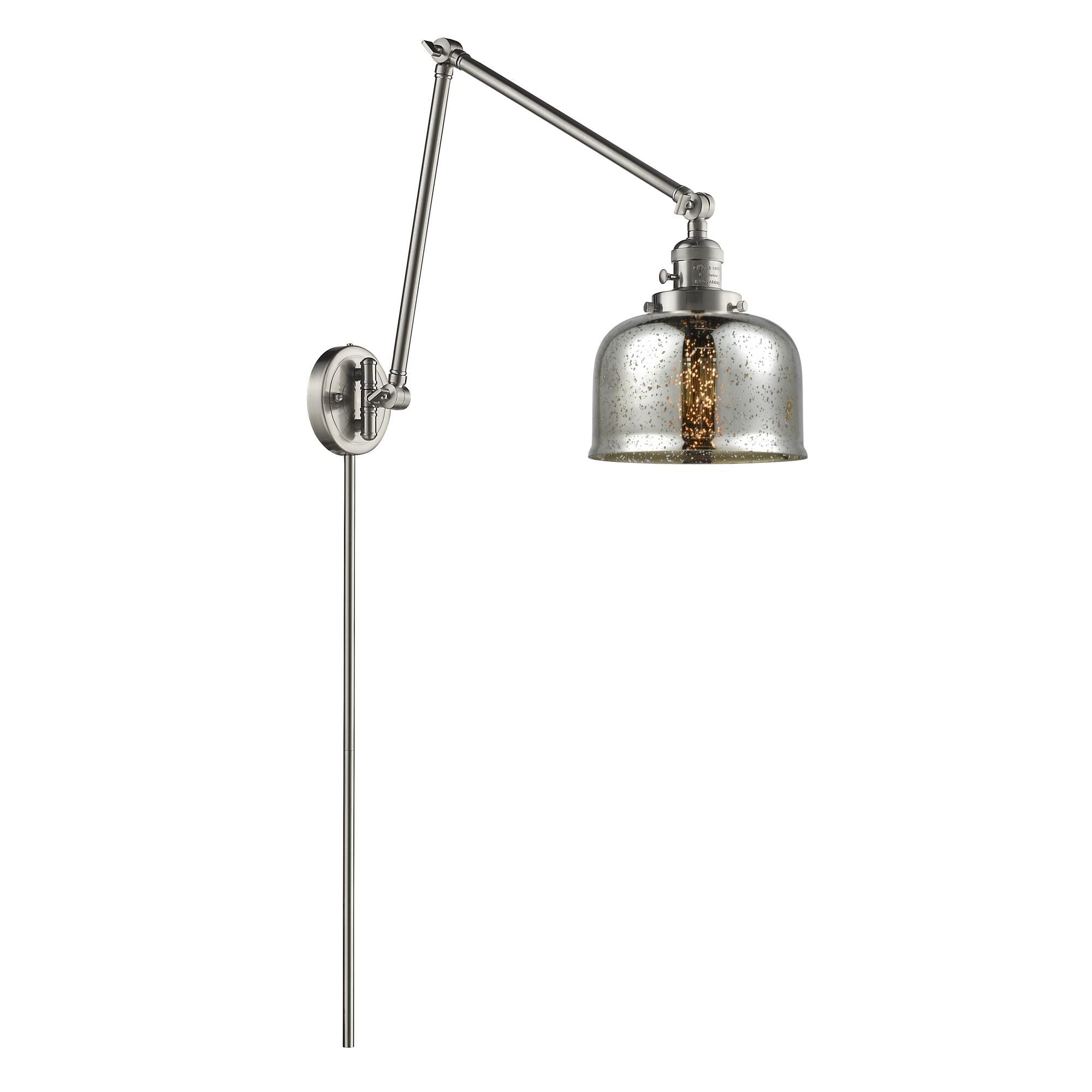 Innovations Lighting Bruno Marashlian Large Bell Wall Swing Lamp Large Bell - 238-SN-G78 - Restoration-Vintage