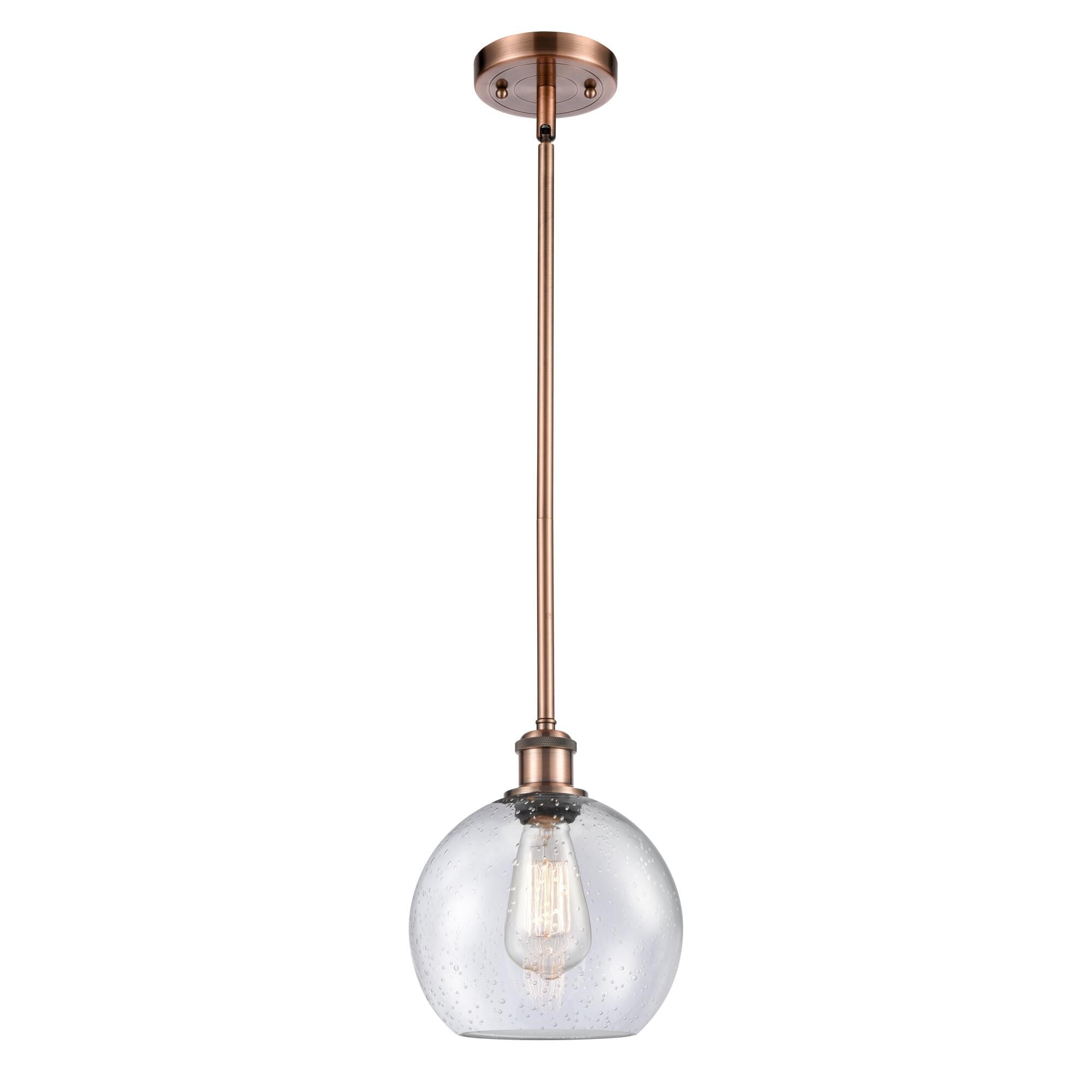 Innovations Lighting Bruno Marashlian Athens 8 Inch Cage Pendant Athens - 516-1S-AC-G124