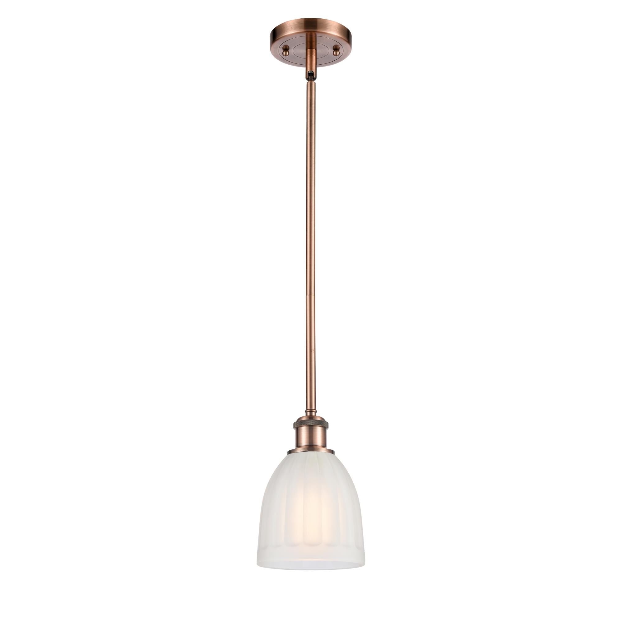 Innovations Lighting Bruno Marashlian Brookfield 5 Inch Cage Pendant Brookfield - 516-1S-AC-G441