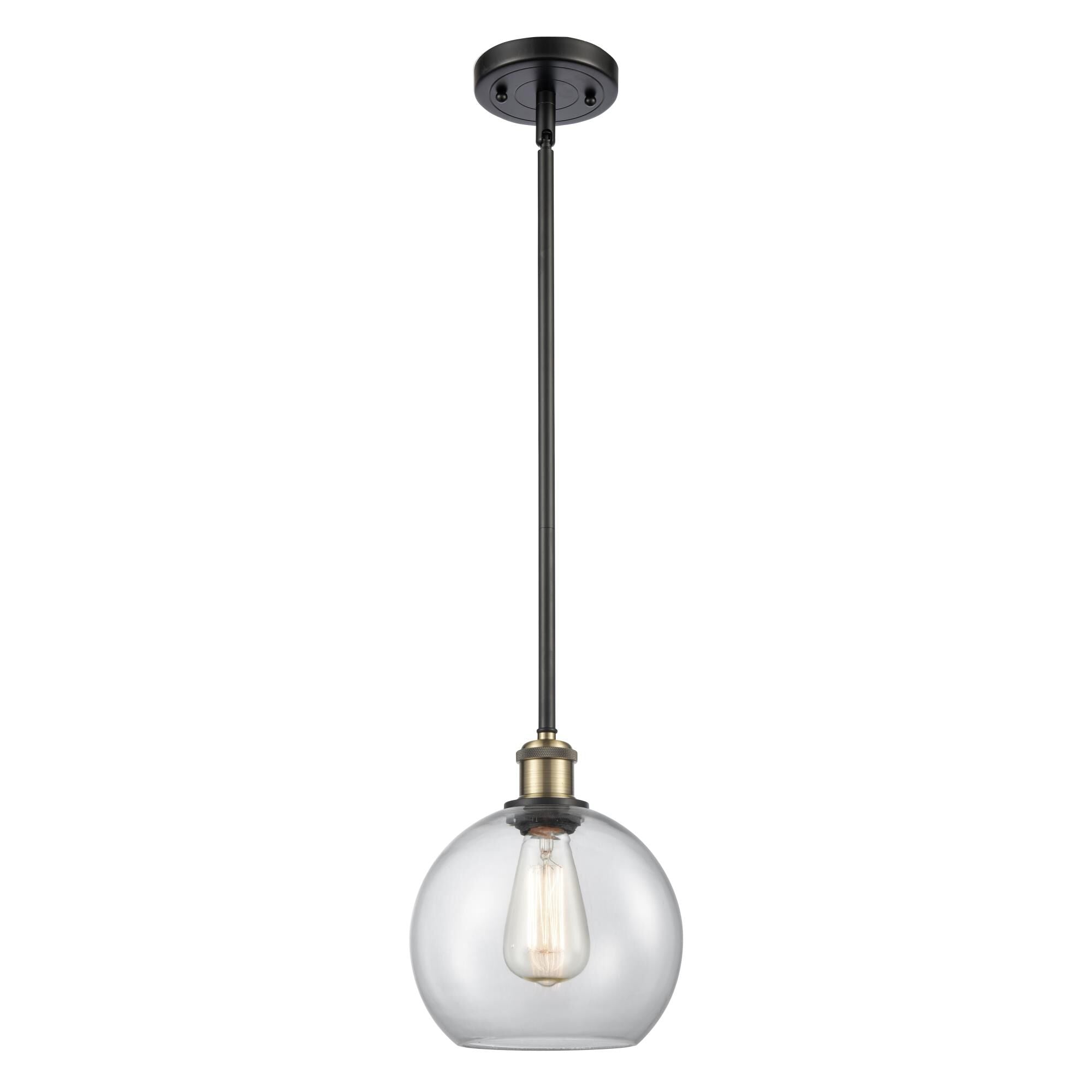 Innovations Lighting Bruno Marashlian Athens 8 Inch Cage Pendant Athens - 516-1S-BAB-G122