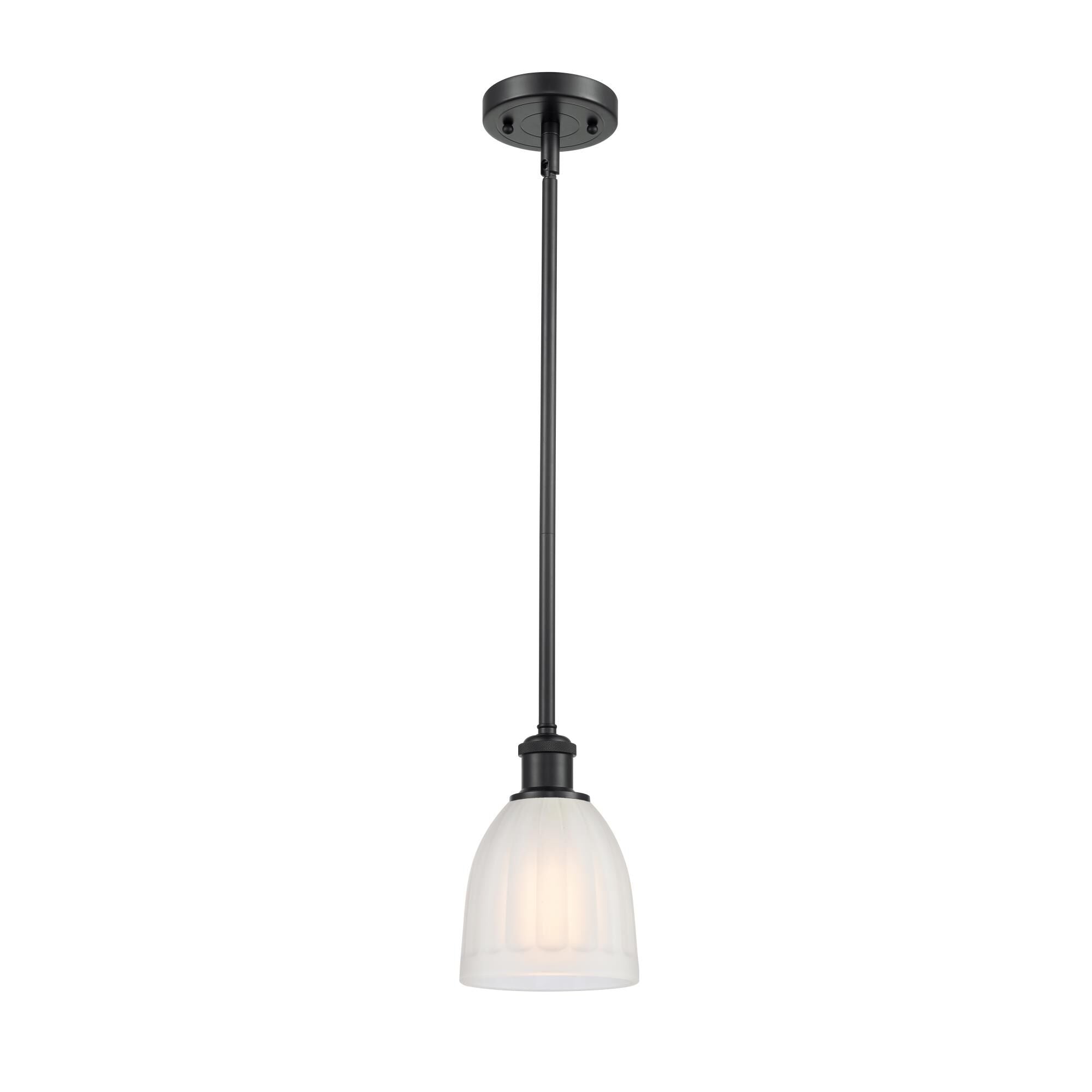 Innovations Lighting Bruno Marashlian Brookfield 5 Inch Cage Pendant Brookfield - 516-1S-BK-G441