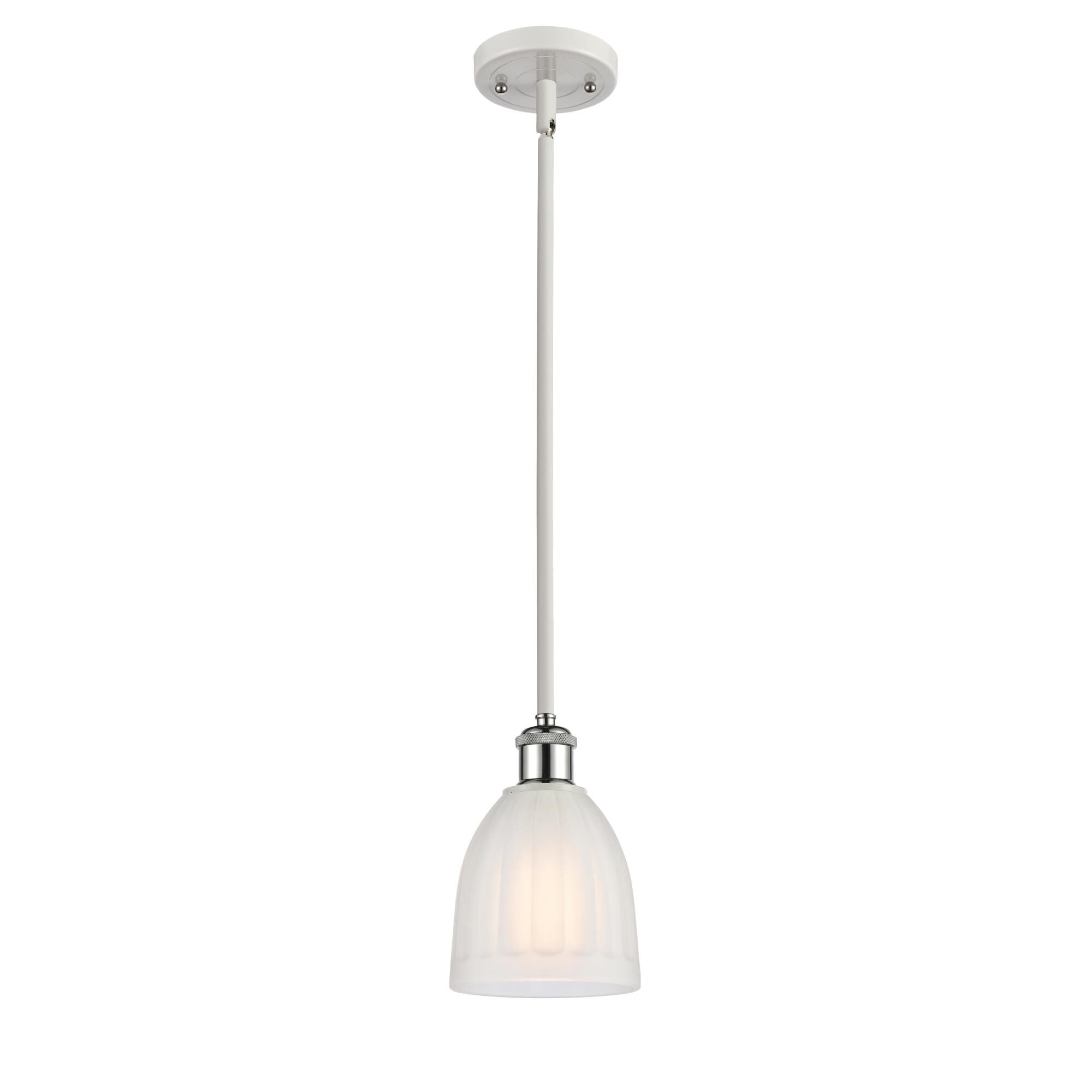 Innovations Lighting Bruno Marashlian Brookfield 5 Inch Cage Pendant Brookfield - 516-1S-WPC-G441