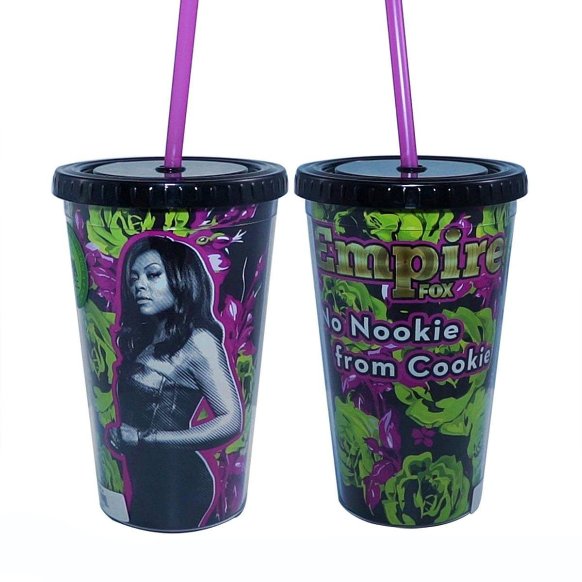 Empire Cookie "No Nookie" 16oz Carnival Cup w- Straw & Lid