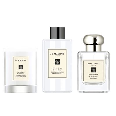 Jo malone Wood Sage & Sea Salt Collection Cologne Intenso 50 ml + 100 ml + 65 g