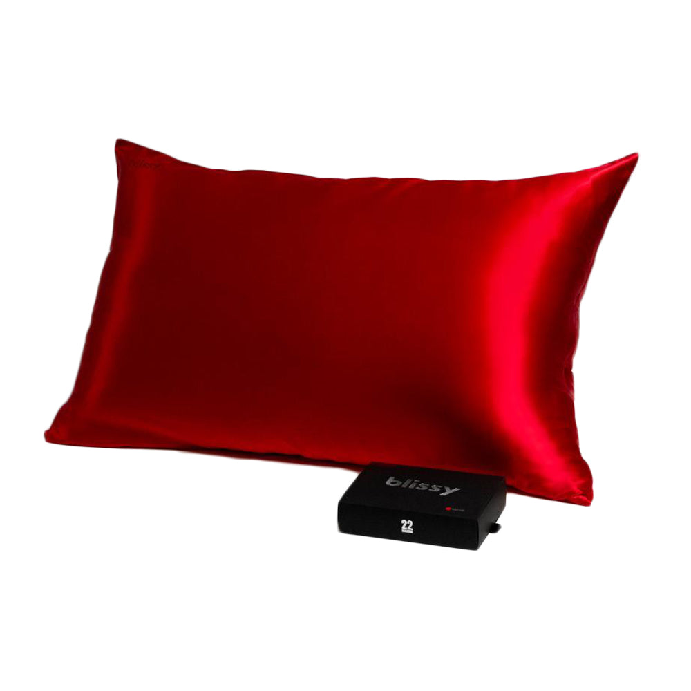 Silk Pillowcase - Standard - Red