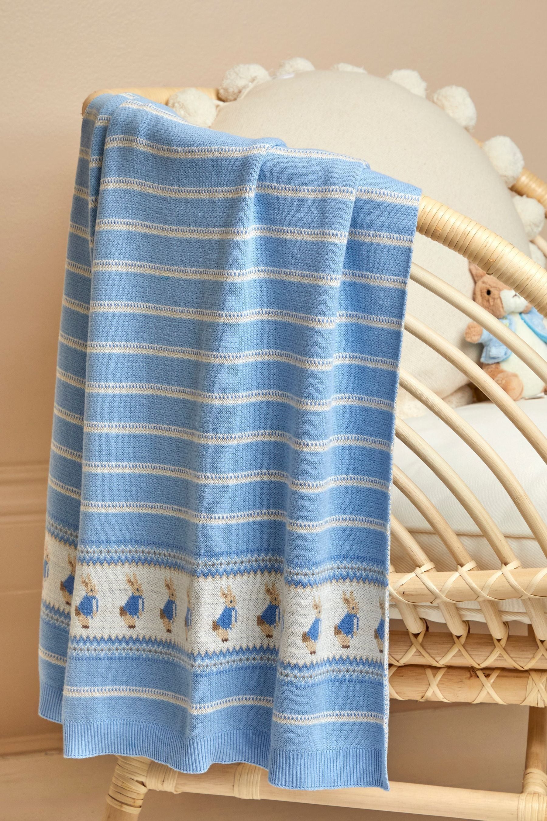 Peter Rabbit Knitted Shawl ONE Matron Inn