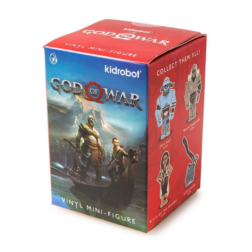God of War 3" Blind Box Vinyl Figure, Lot of 3