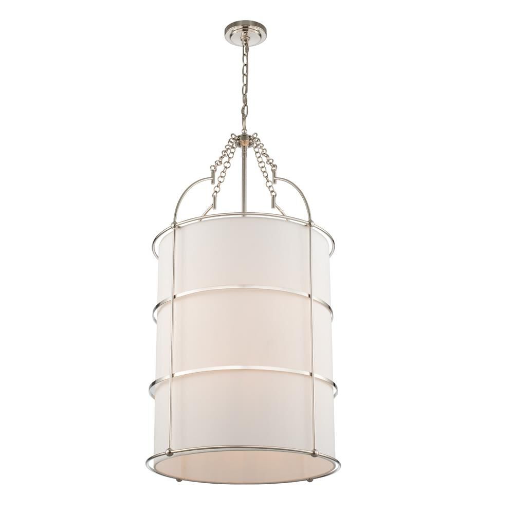 Kalco Lighting Carson 20 Inch Cage Pendant Carson - 513252PN - Transitional