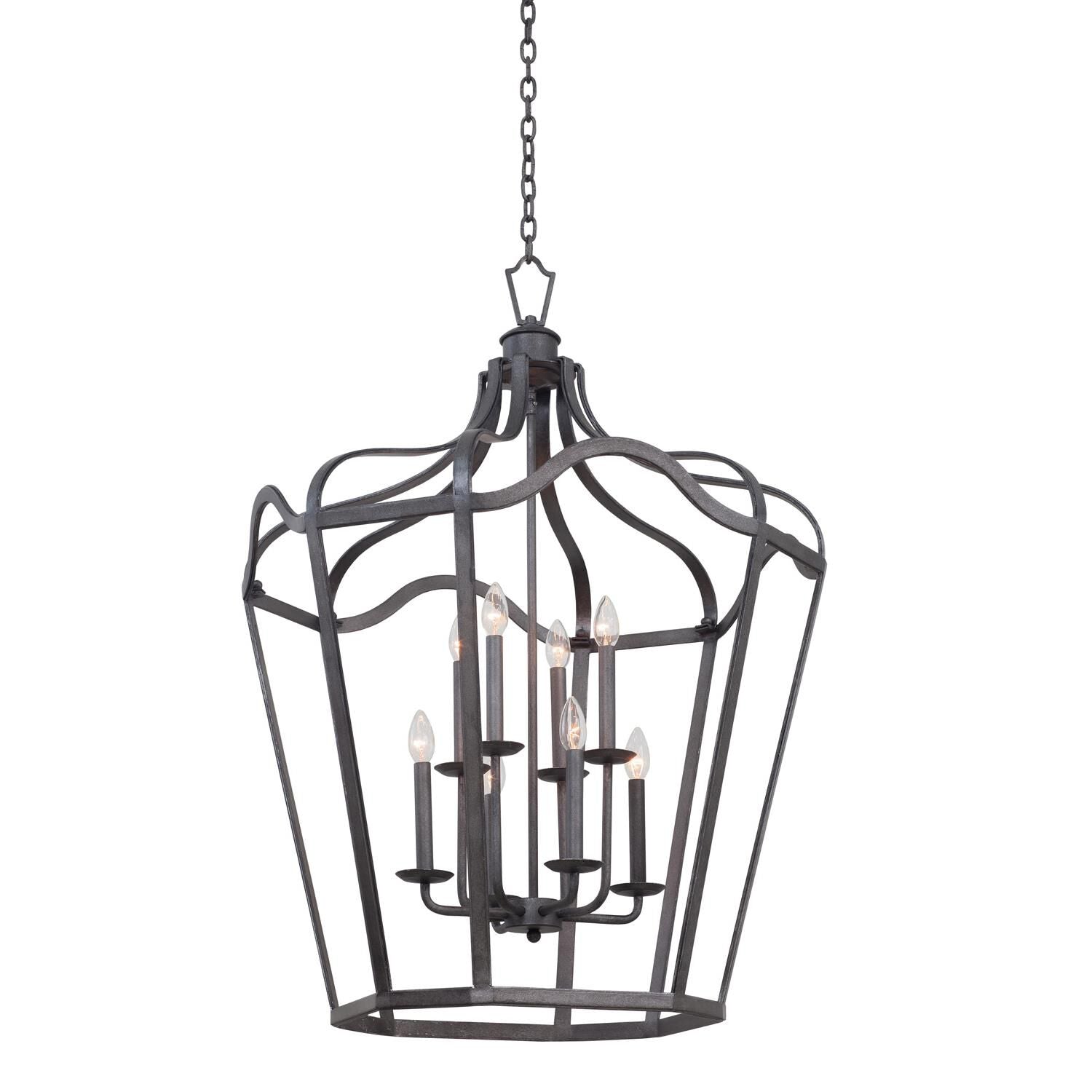 Kalco Lighting Livingston Cage Pendant Livingston - 7416CL - Transitional