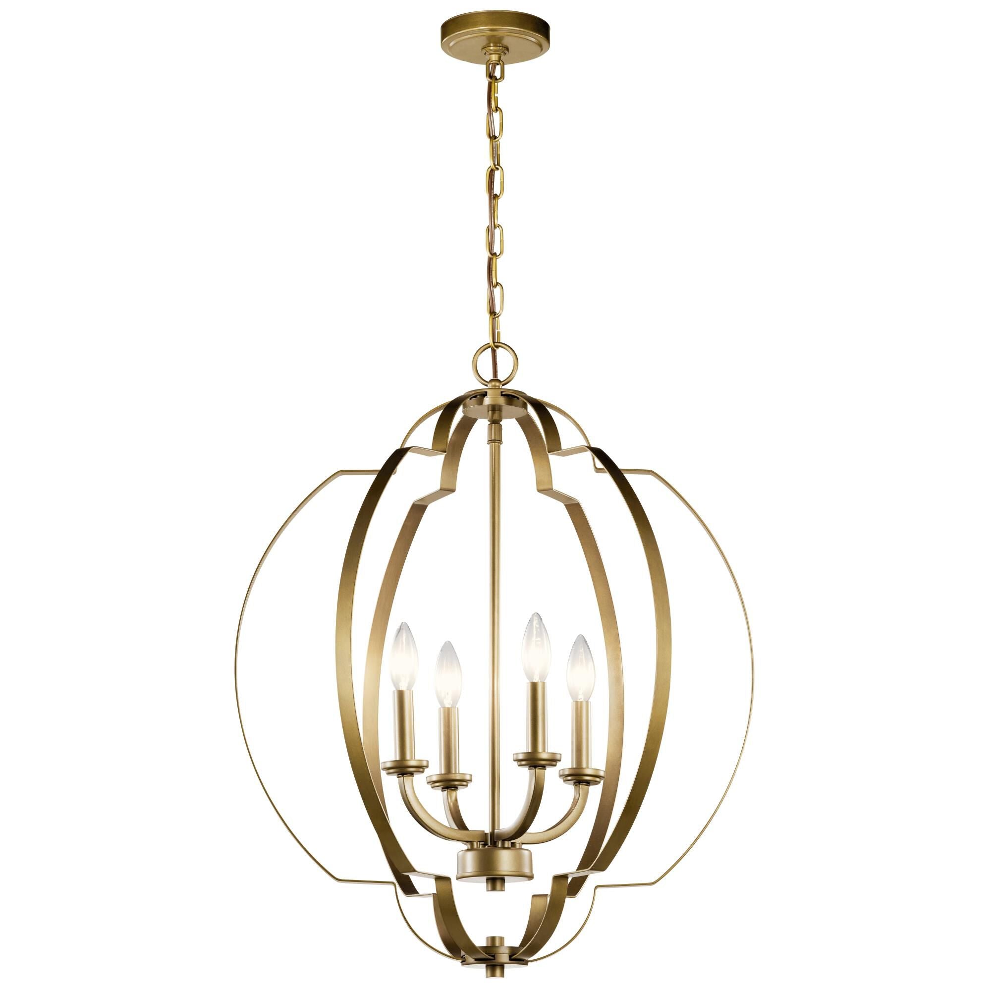 Kichler Lighting Voleta 22 Inch Cage Pendant Voleta - 42138NBR - Traditional