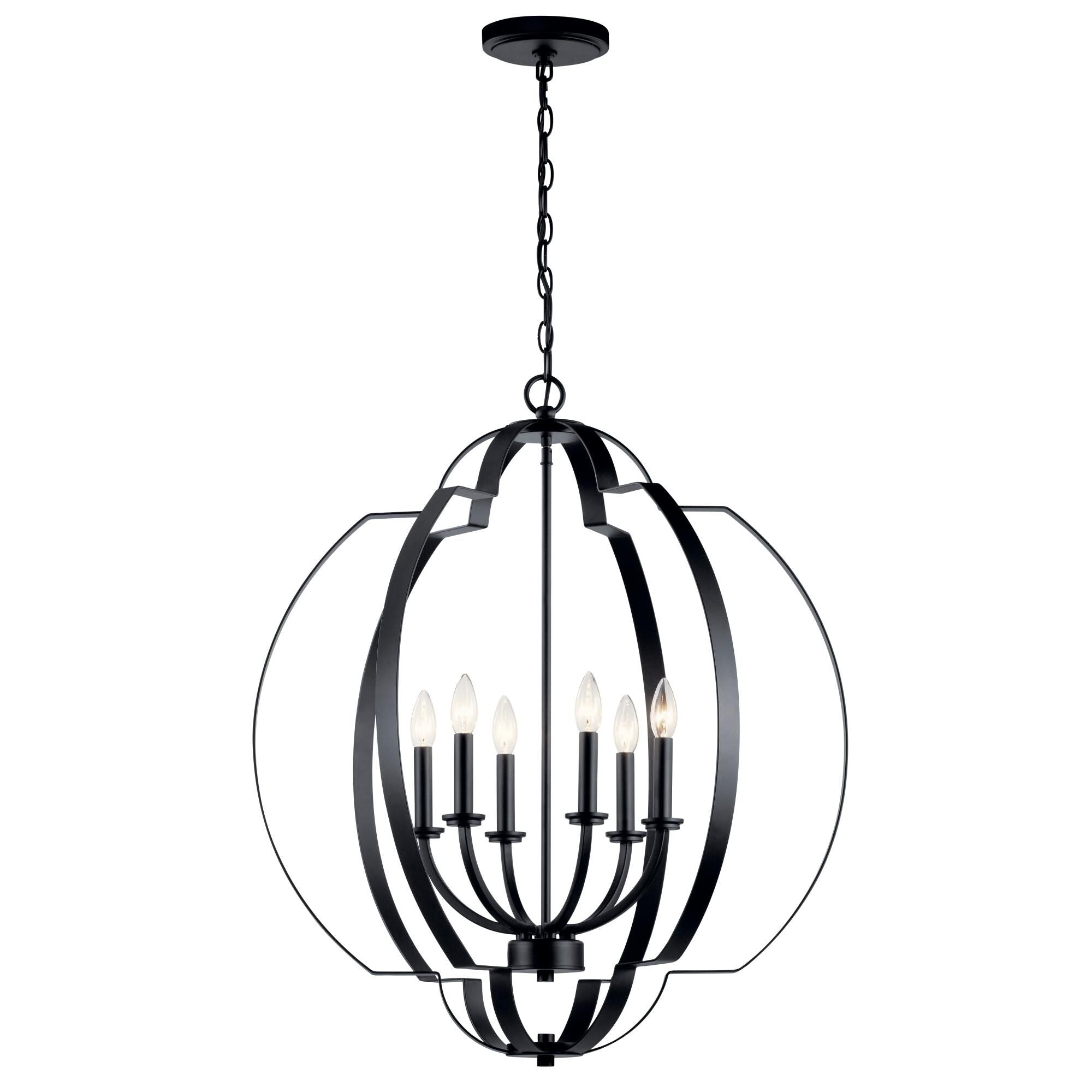 Kichler Lighting Voleta 27 Inch Cage Pendant Voleta - 42139BK - Traditional