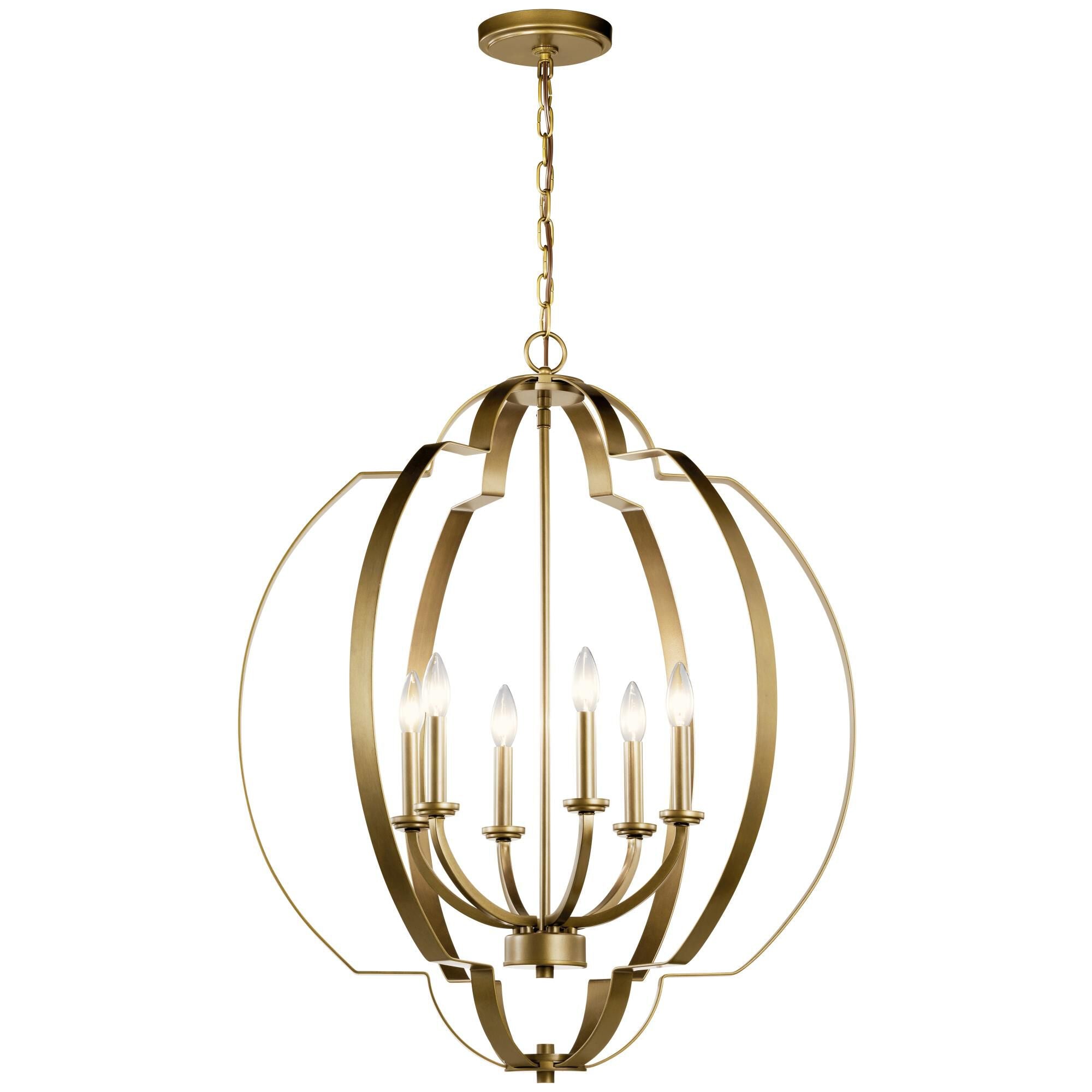 Kichler Lighting Voleta 27 Inch Cage Pendant Voleta - 42139NBR - Traditional