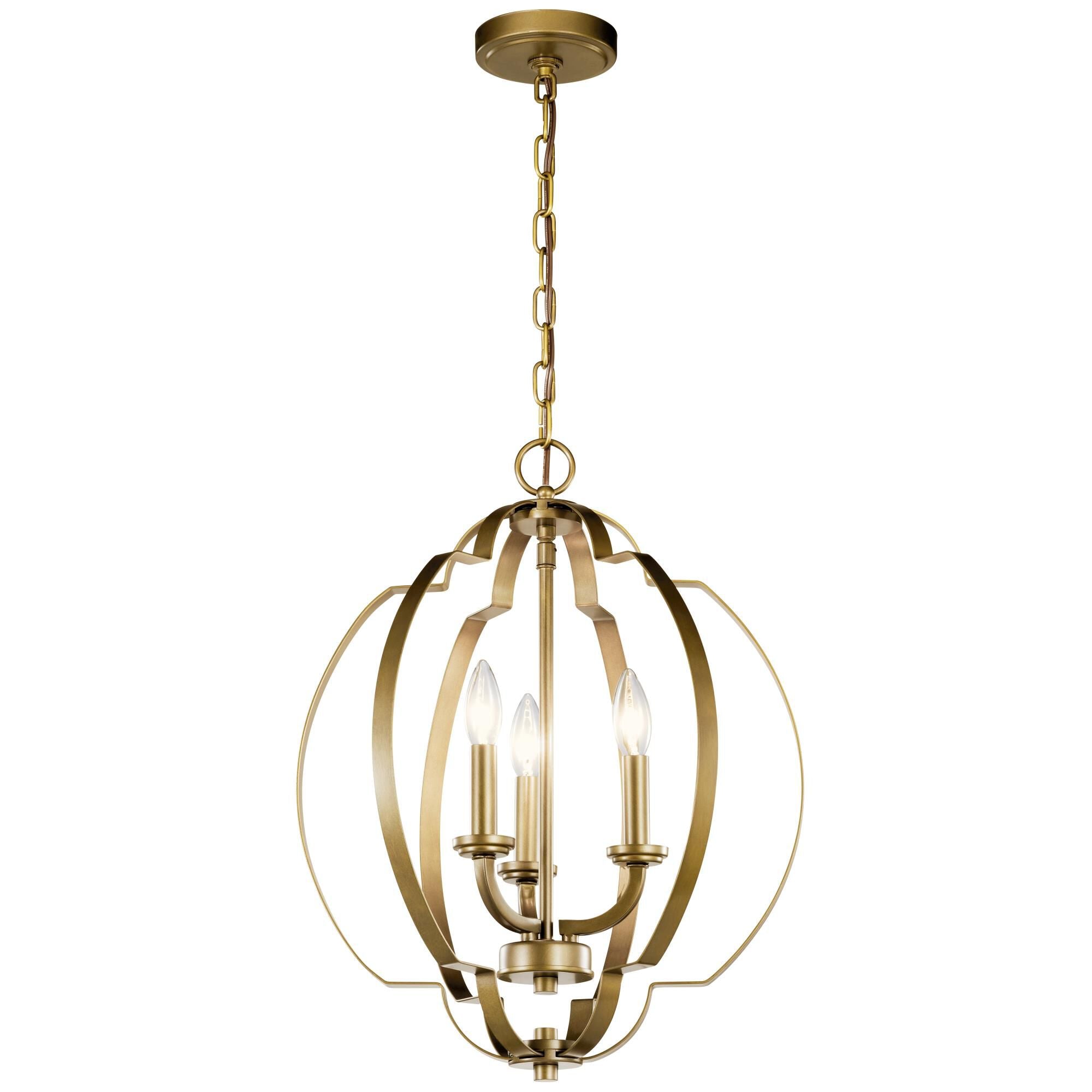 Kichler Lighting Voleta 16 Inch Cage Pendant Voleta - 42140NBR - Traditional