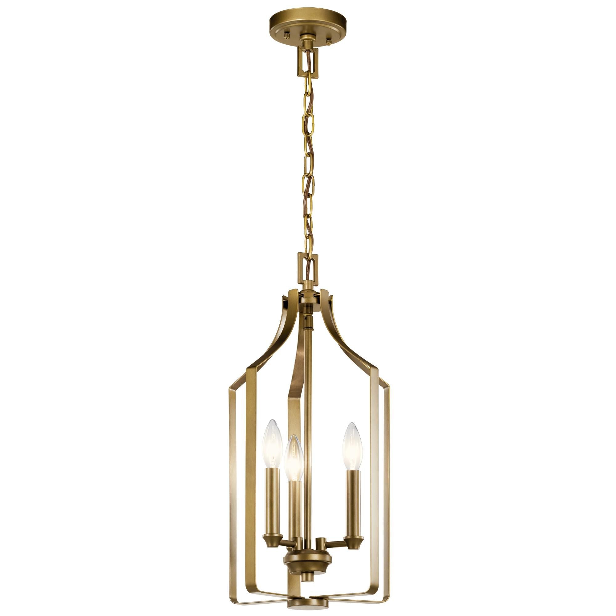Kichler Lighting Morrigan 10 Inch Cage Pendant Morrigan - 42499NBR - Traditional
