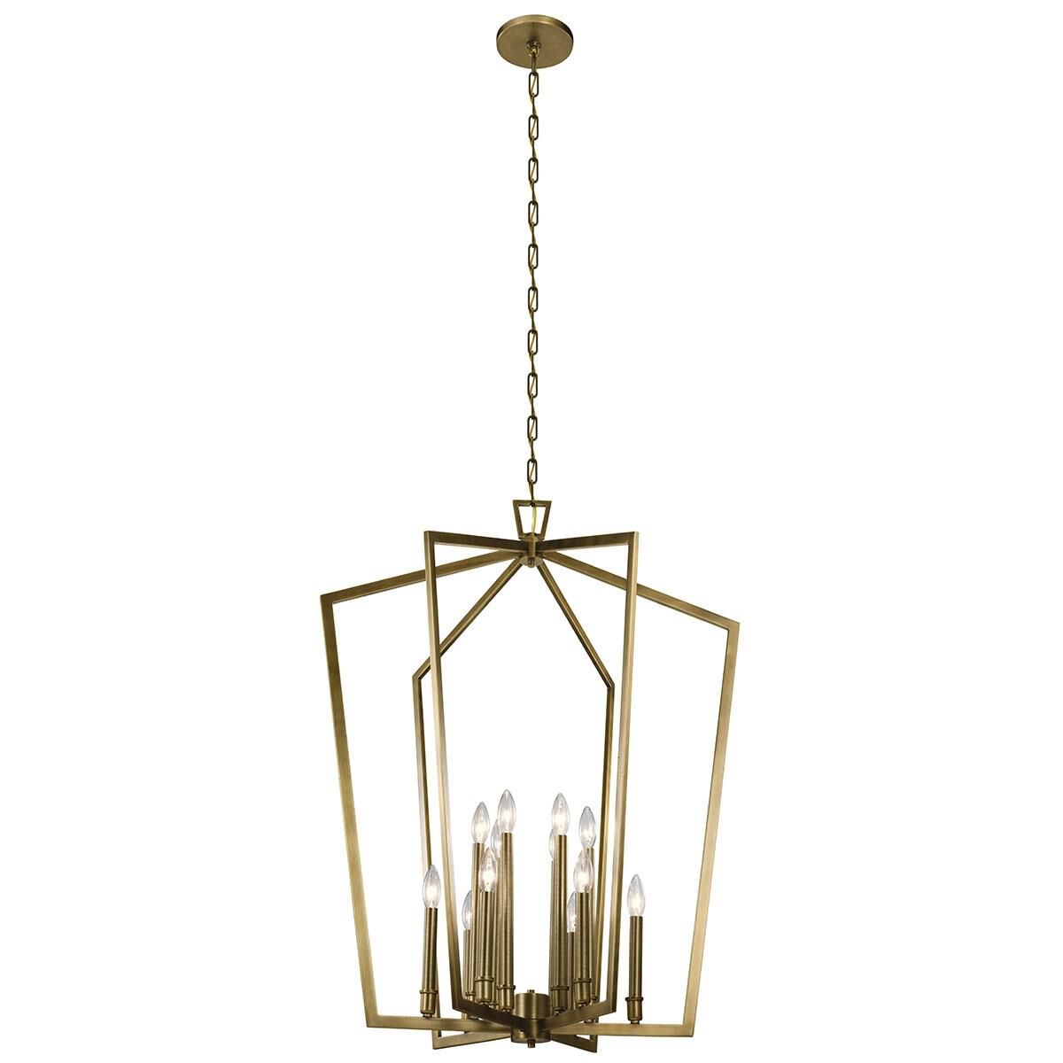 Kichler Lighting Abbotswell 30 Inch Cage Pendant Abbotswell - 43496NBR - Traditional