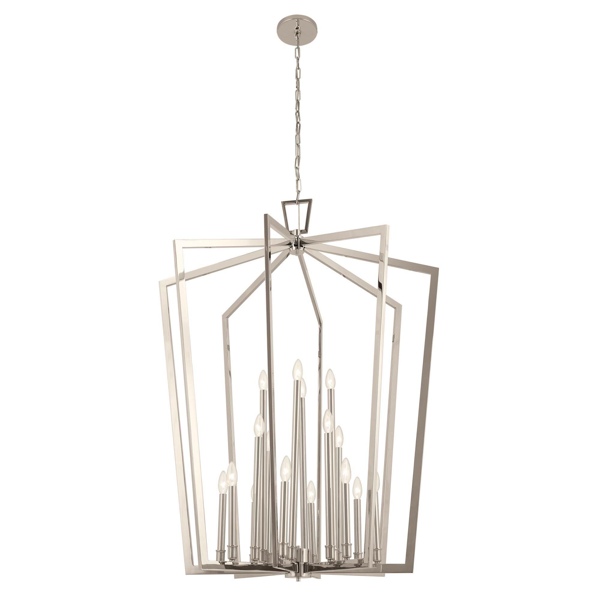 Kichler Lighting Abbotswell Cage Pendant Abbotswell - 43499PN - Traditional