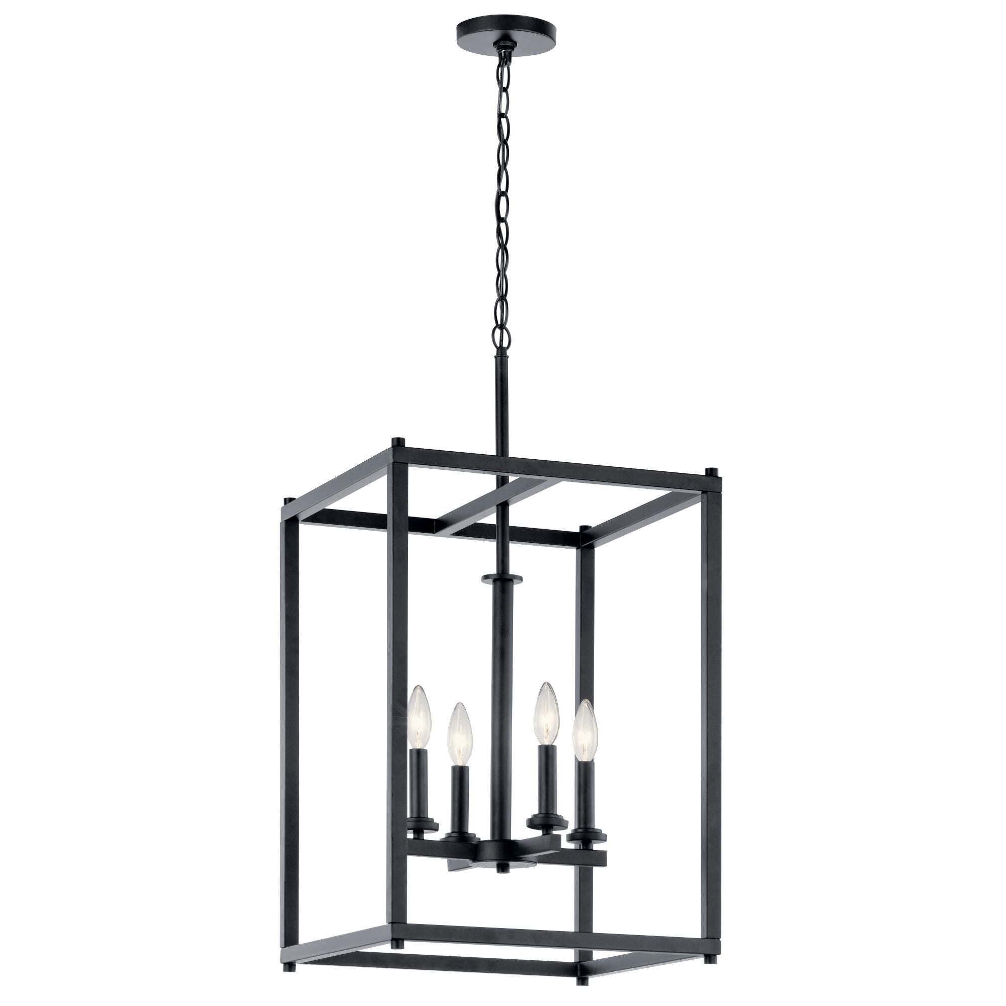 Kichler Lighting Crosby Cage Pendant Crosby - 43998BK - Modern Contemporary