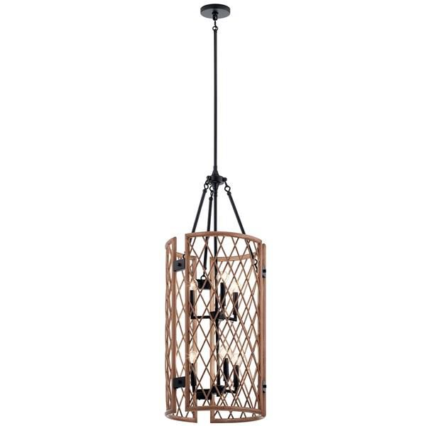 Kichler Lighting Oana 15 Inch Cage Pendant Oana - 52079PAL - Transitional