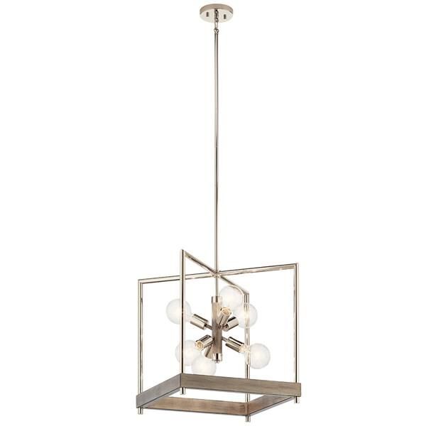 Kichler Lighting Tanis 18 Inch Cage Pendant Tanis - 52092DAG - Industrial