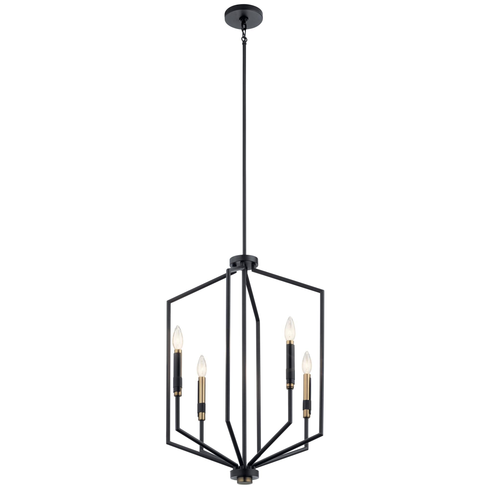 Kichler Lighting Armand 19 Inch Cage Pendant Armand - 52351BK - Transitional