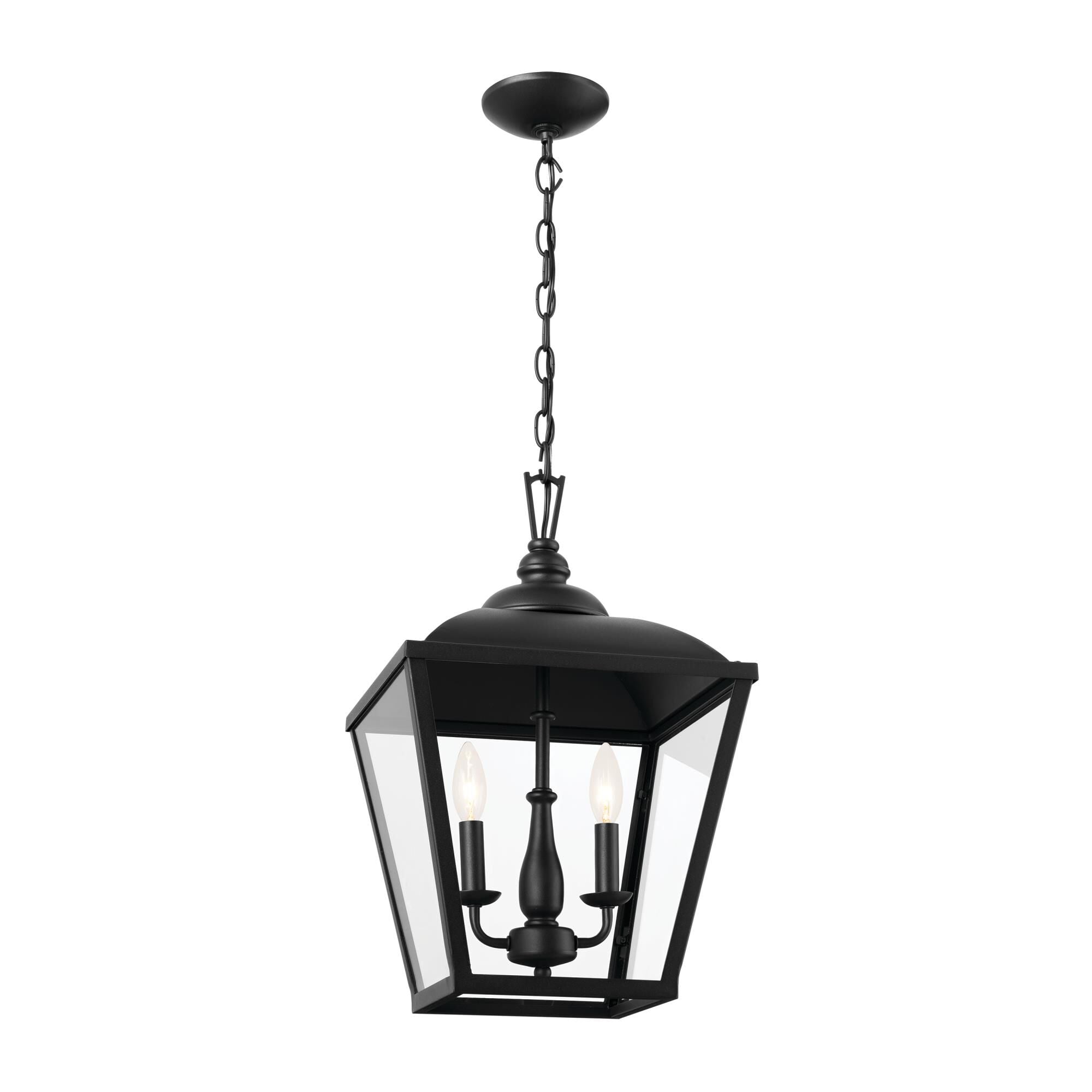 Kichler Lighting Dame 12 Inch Cage Pendant Dame - 52474BKT - Transitional