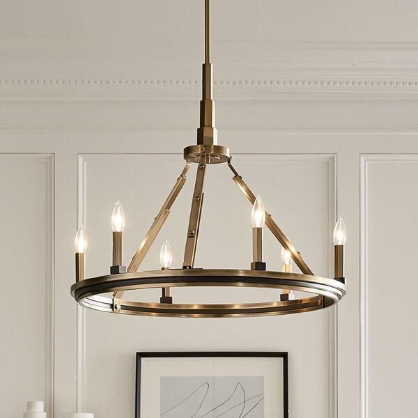 Kichler Lighting Emmala 27 Inch Chandelier Emmala - 52420BNB - Art Deco
