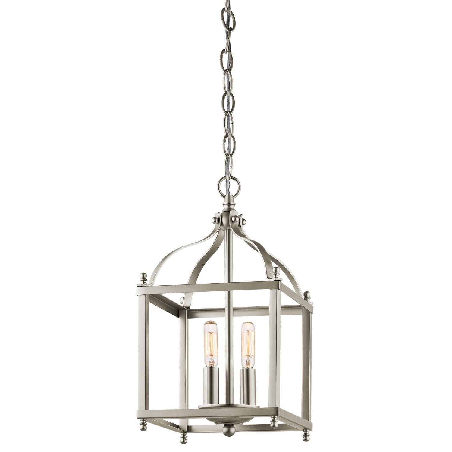 Kichler Lighting Larkin 8 Inch Cage Pendant Larkin - 42565NI - Transitional
