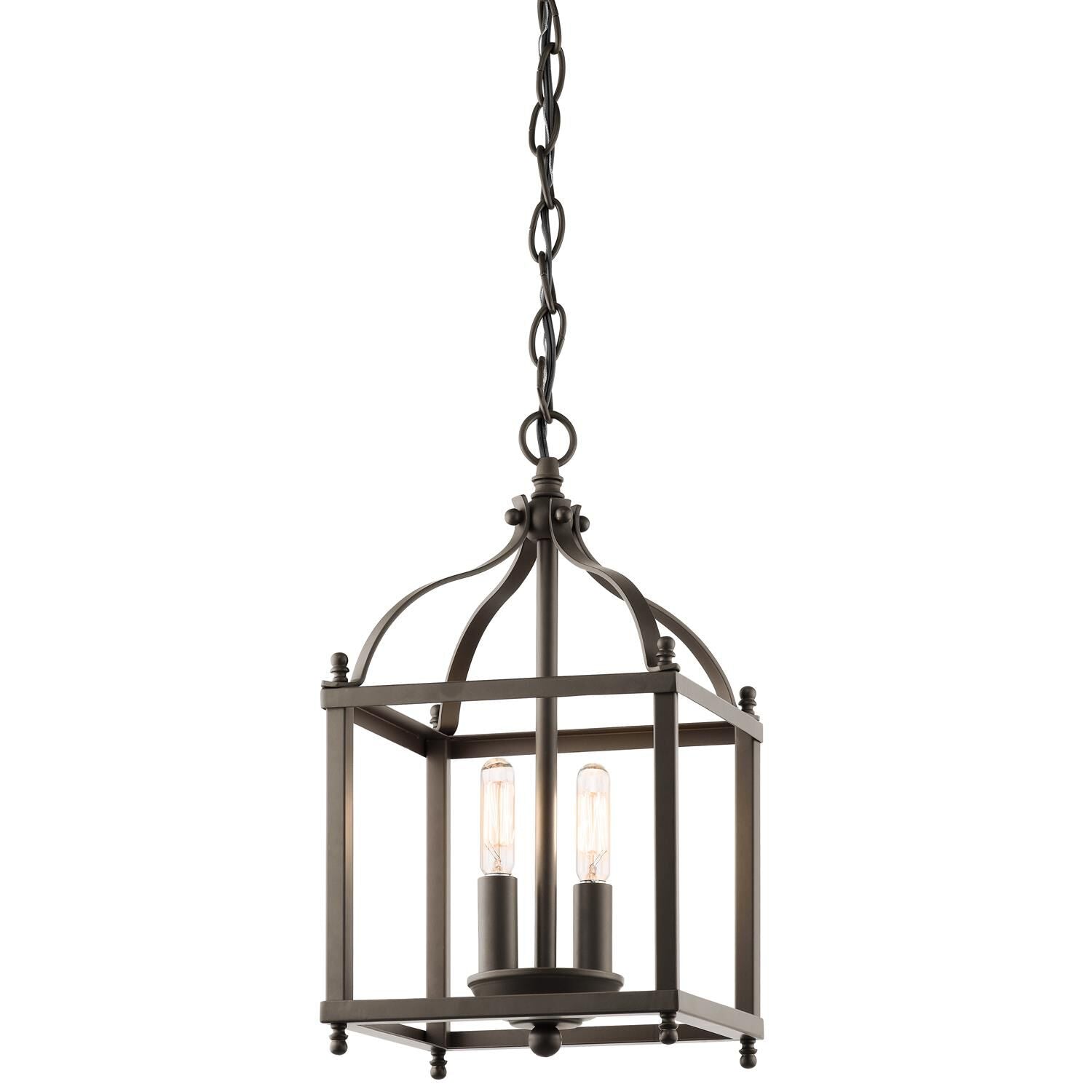 Kichler Lighting Larkin 8 Inch Cage Pendant Larkin - 42565OZ - Transitional
