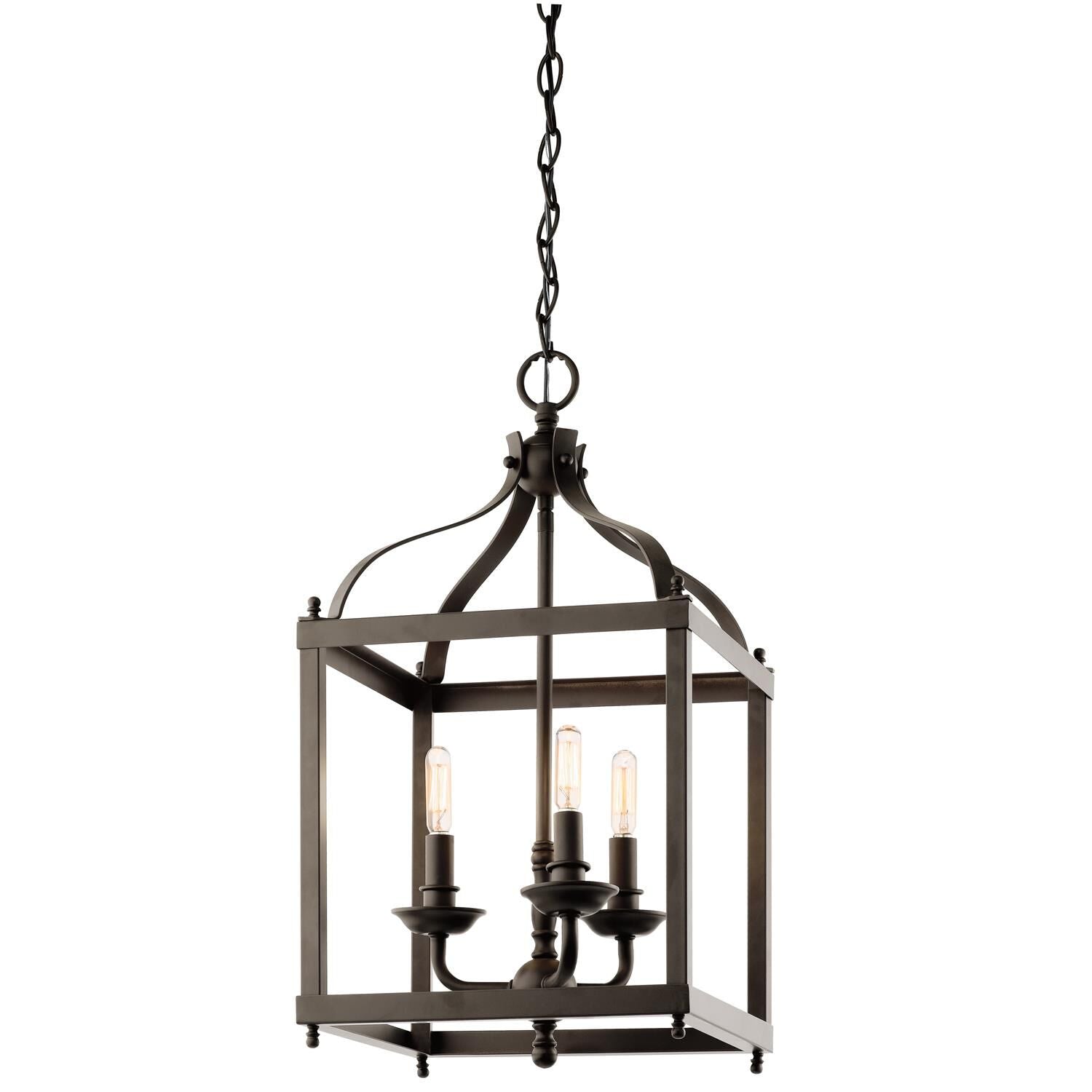 Kichler Lighting Larkin 12 Inch Cage Pendant Larkin - 42566OZ - Transitional