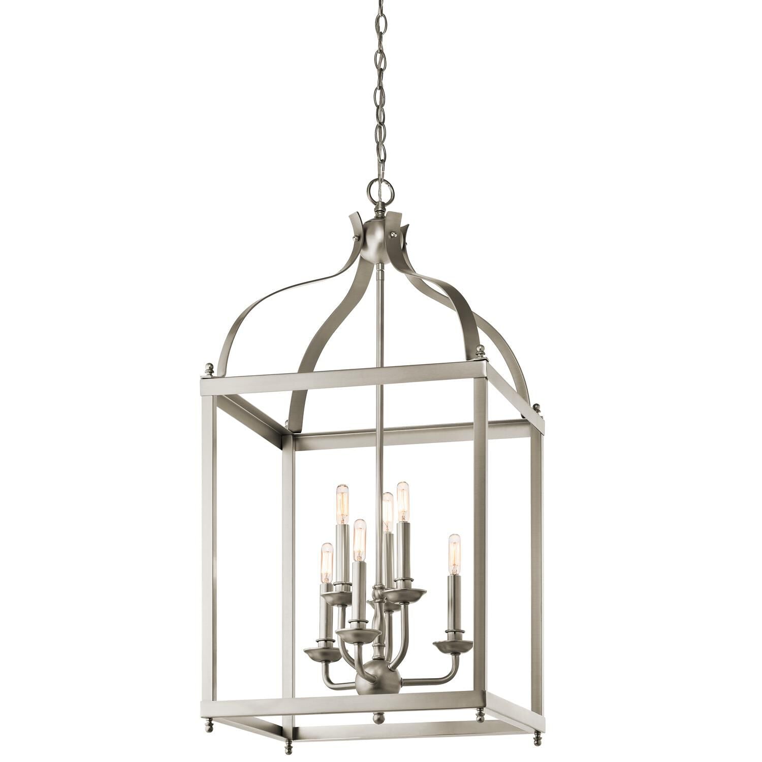 Kichler Lighting Larkin 18 Inch Cage Pendant Larkin - 42568NI - Transitional