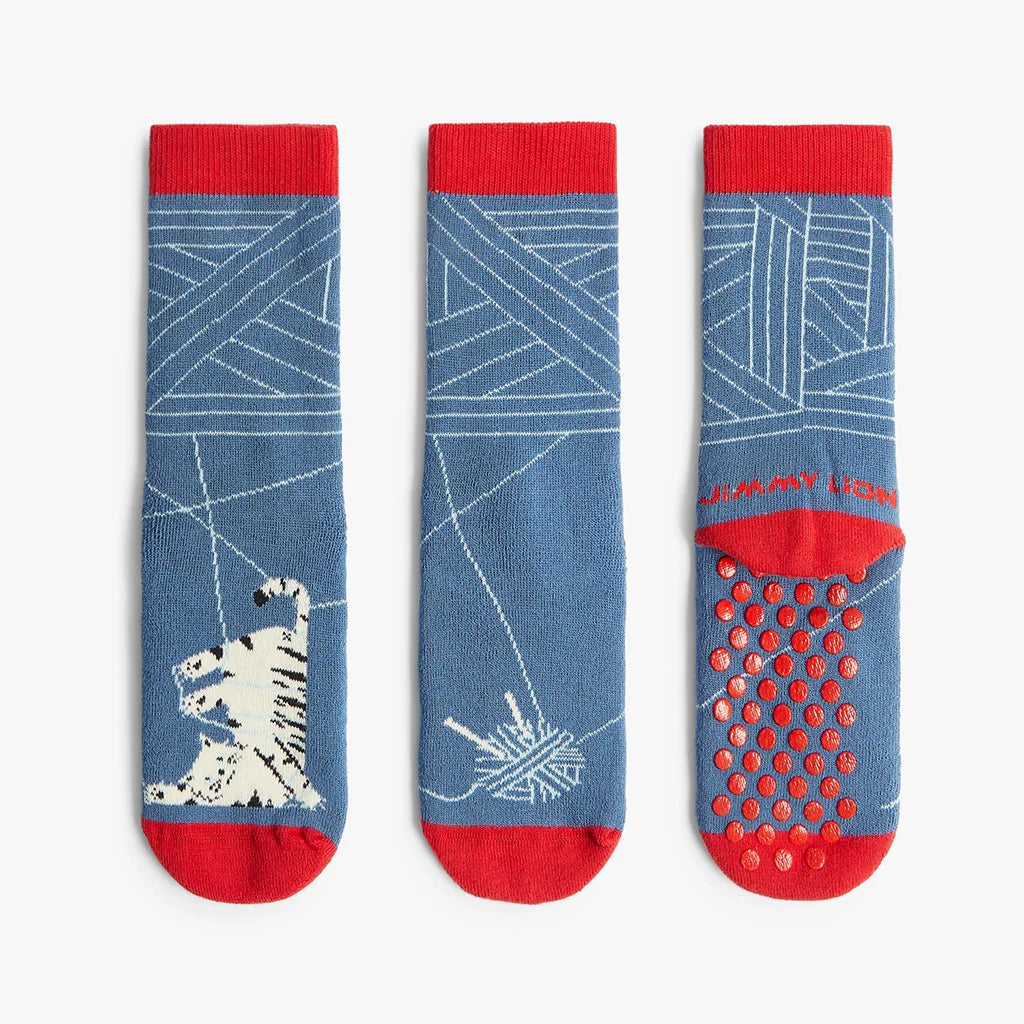 Calcetines Antideslizantes Infantiles | Kids Non-Slip Tangled Kitty | Jimmy Lion