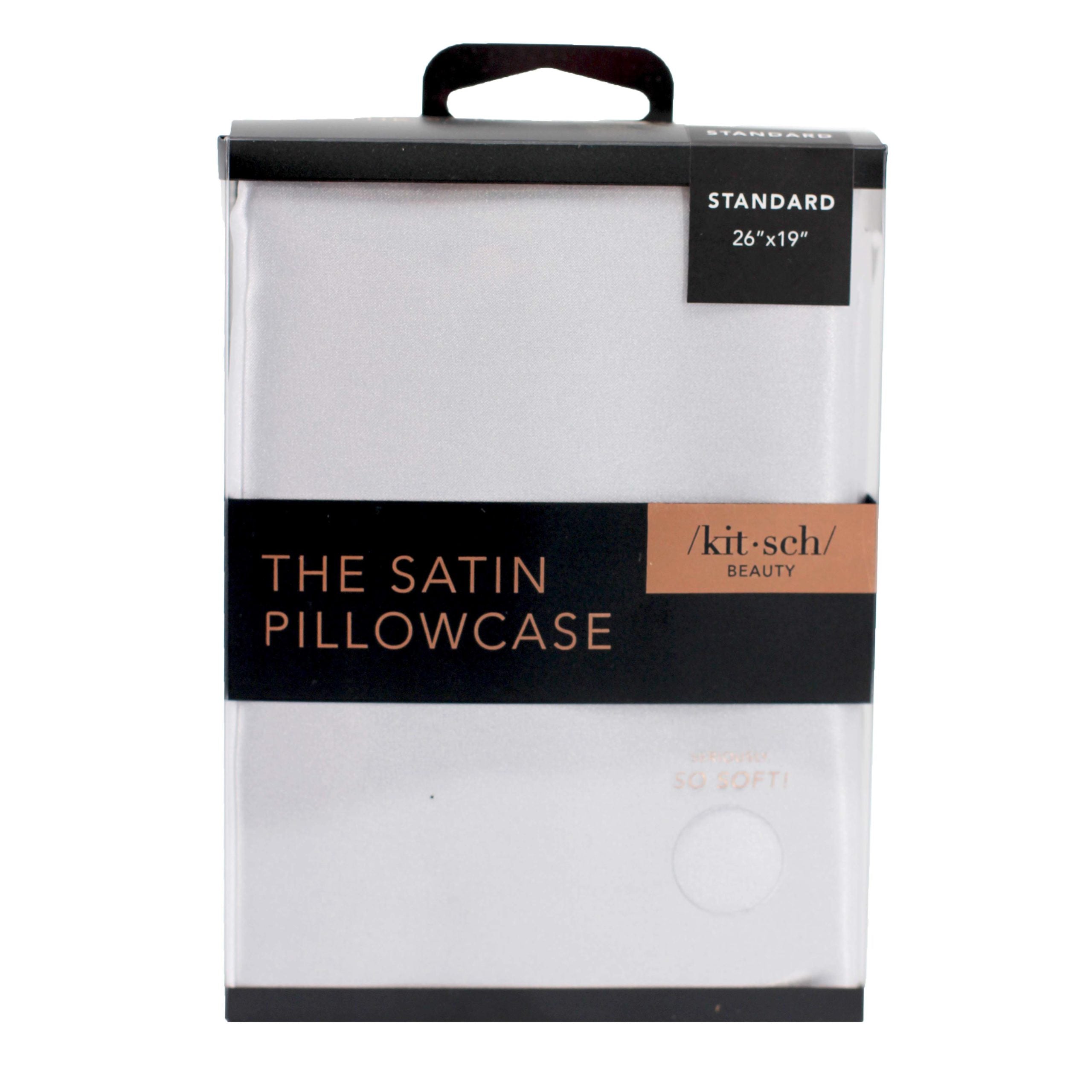 Satin Pillowcase With Box - Silver