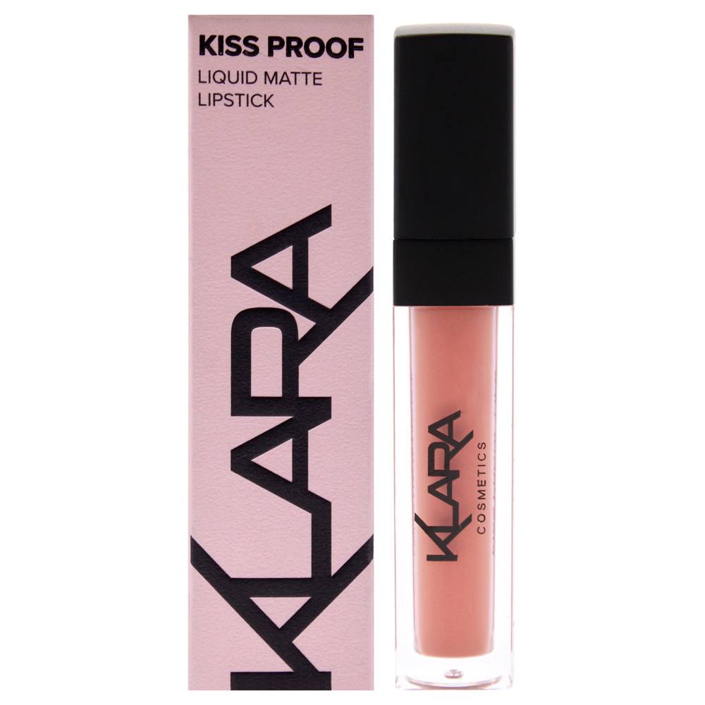 Kiss Proof Liquid Matte Lipstick - 28 Cookie Brown