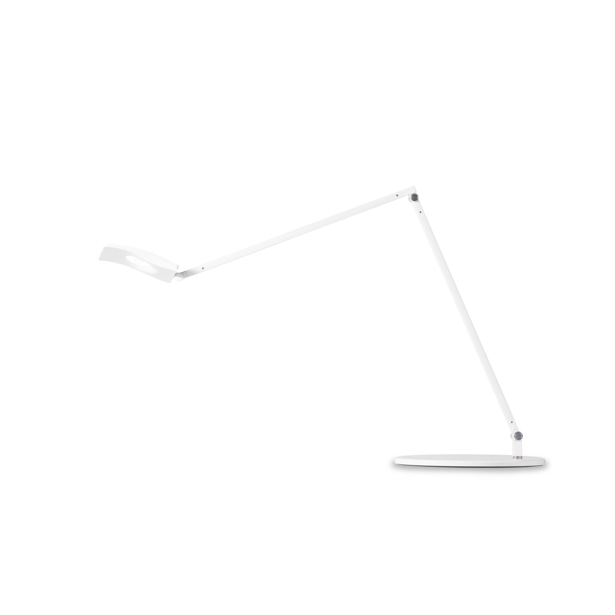 Koncept Peter Ng Mosso 21 Inch Desk Lamp Mosso - AR2001-WHT-USB - Modern Contemporary