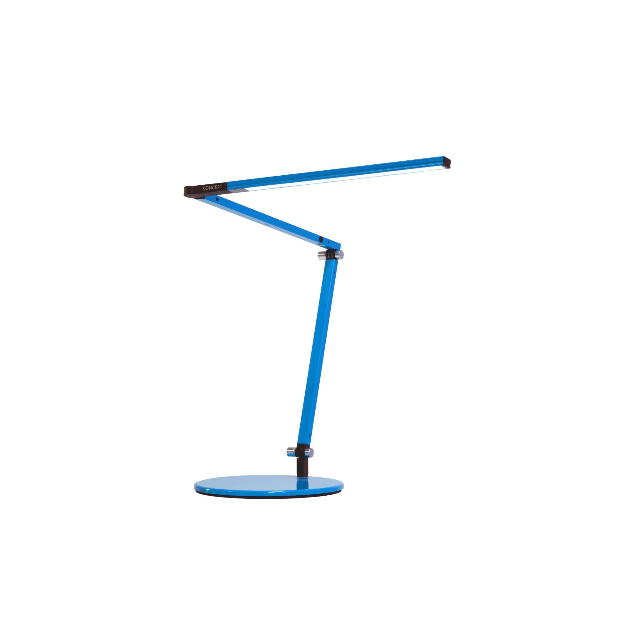 Koncept Peter Ng Z-Bar 25 Inch Desk Lamp Z-Bar - AR3100-WD-SIL-DSK - Modern Contemporary