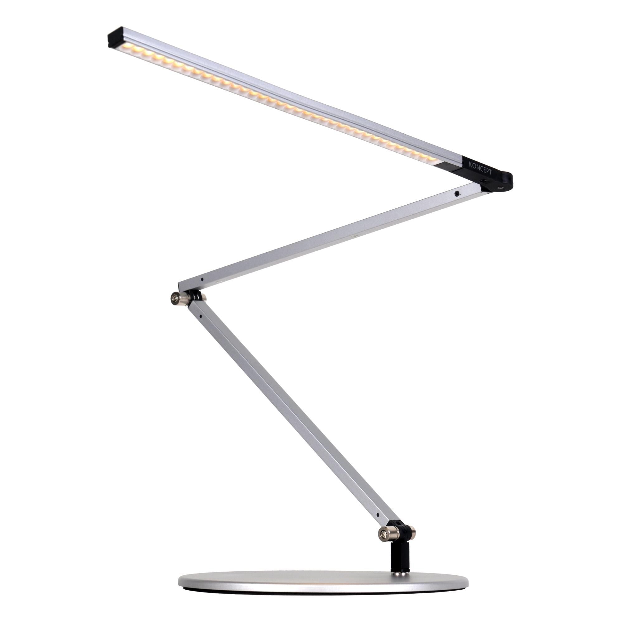 Koncept Z-Bar Slim 14 Inch Desk Lamp Z-Bar Slim - AR3200-CD-SIL-DSK - Modern Contemporary